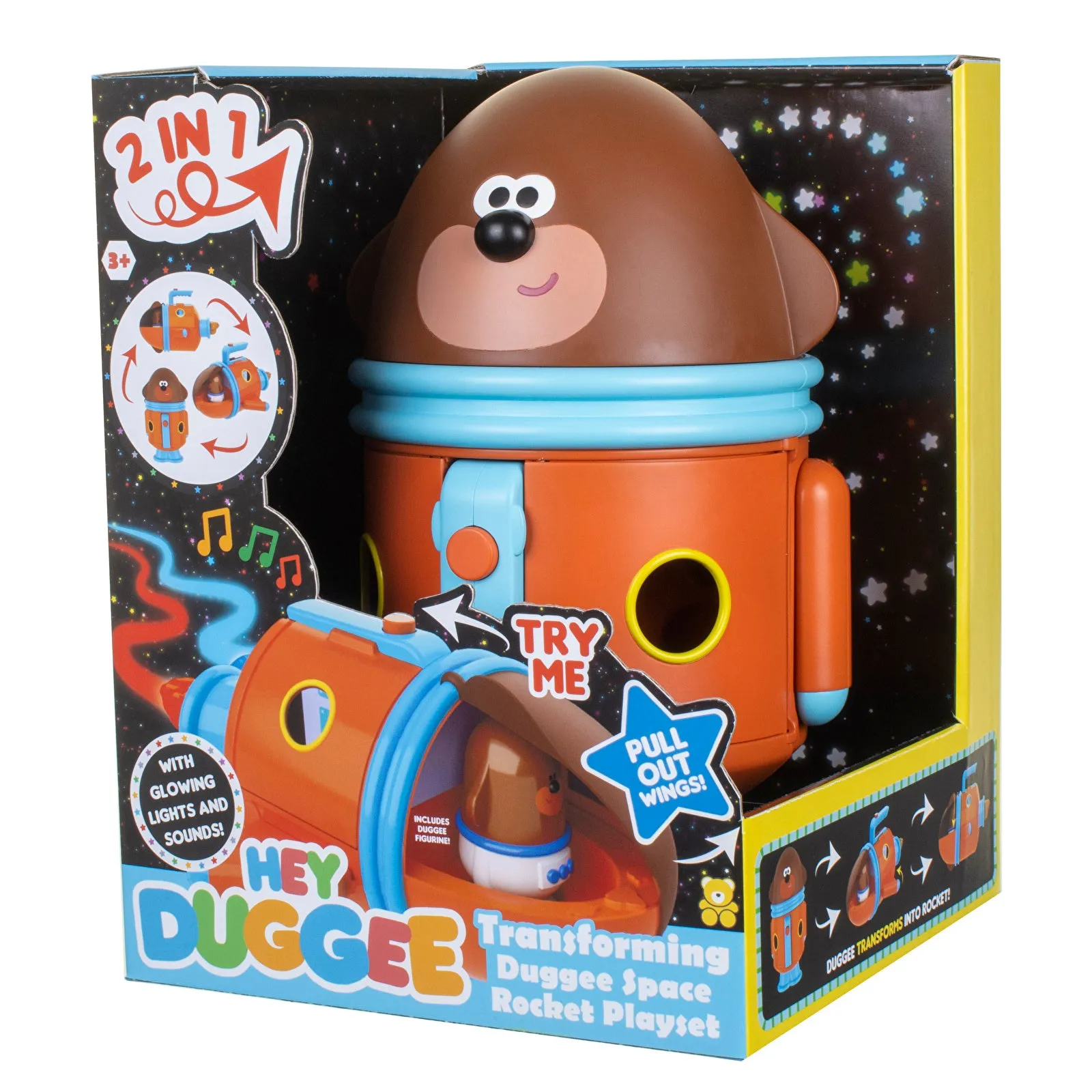 Hey Duggee Transforming Duggee Space Rocket - Image 9