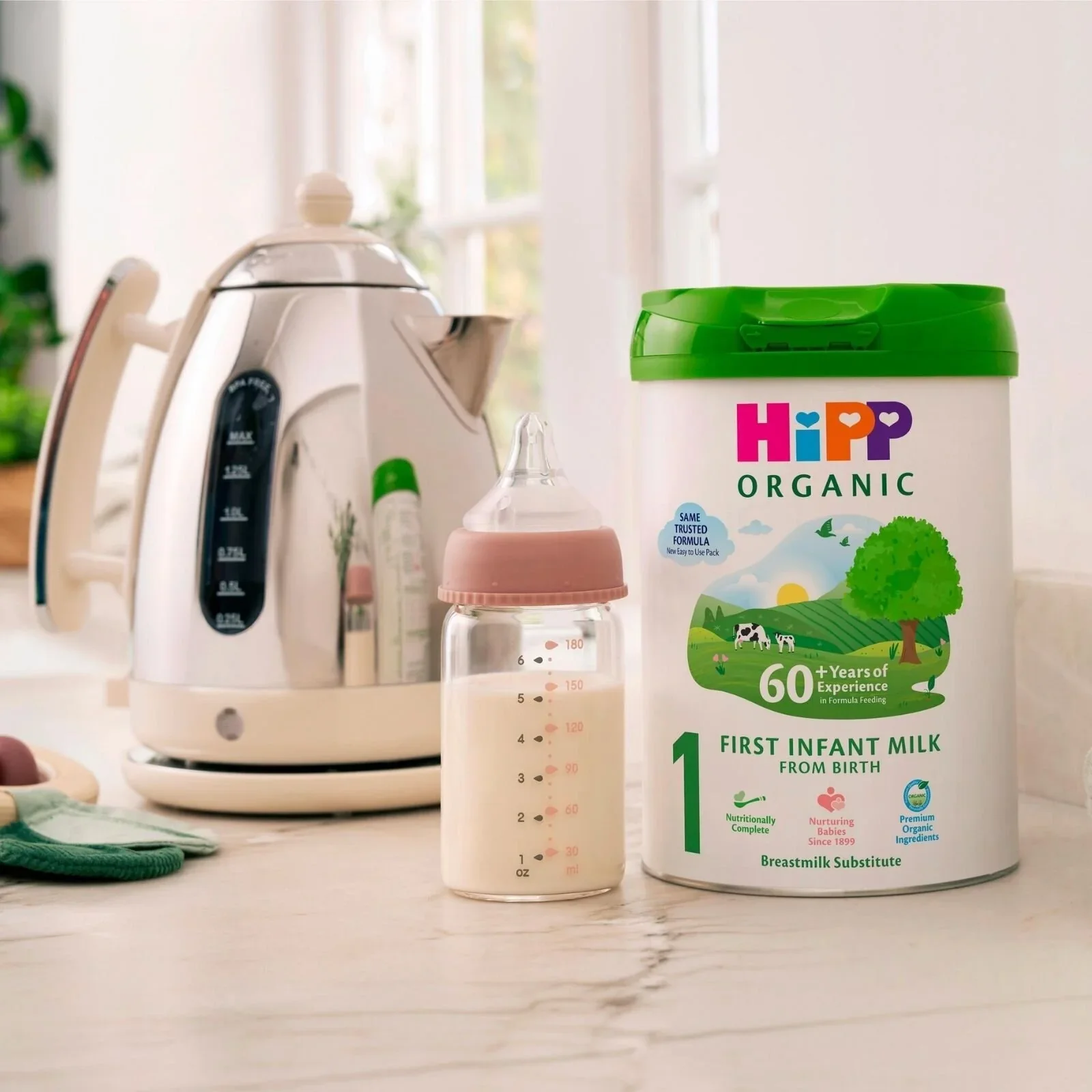 HiPP Organic 1 First Infant Baby Milk Formula from Birth 800g - Image 4