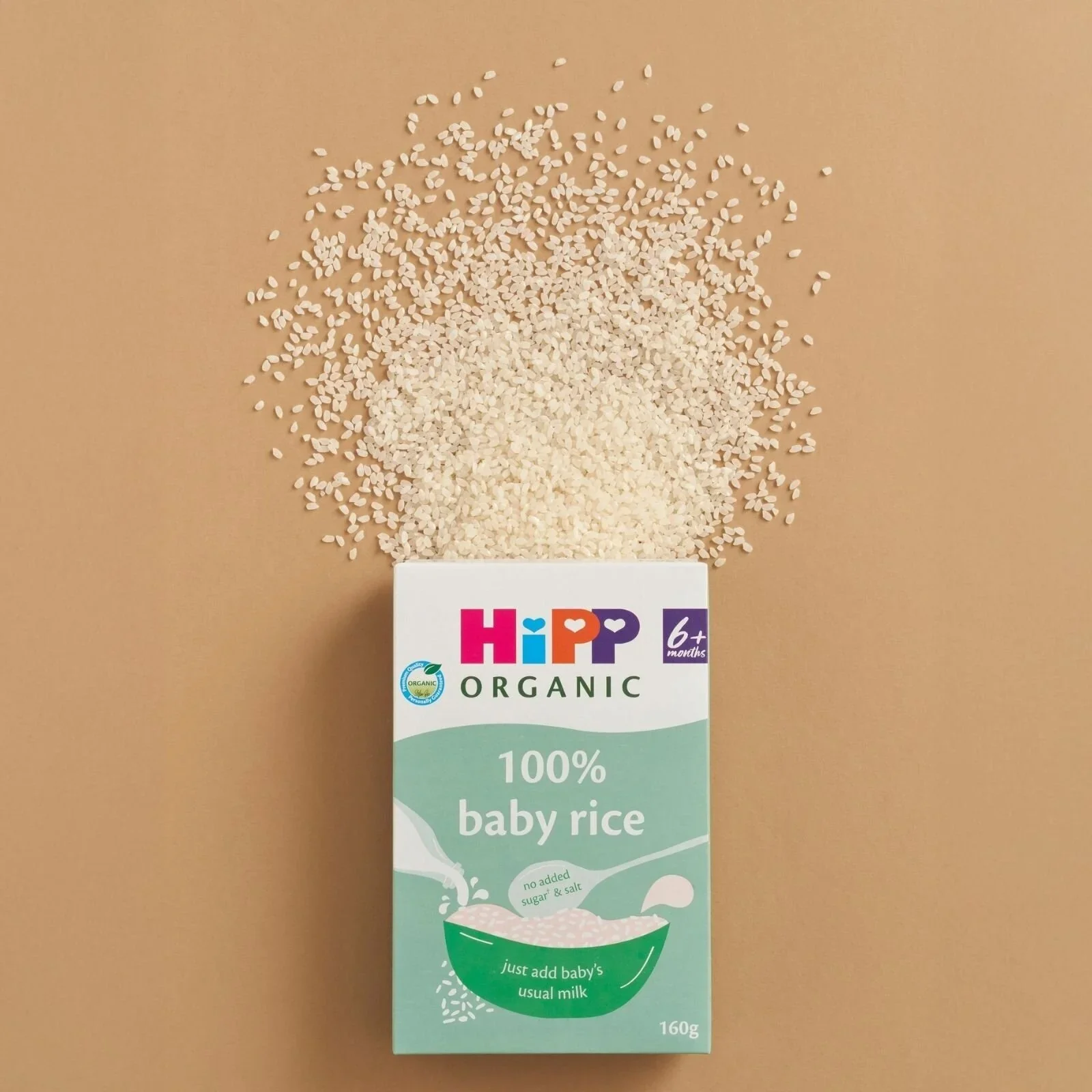 HiPP Organic 100% Baby Rice 6+ months 160g - Image 2