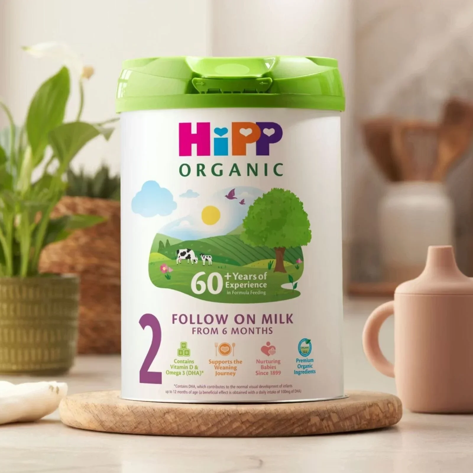 HiPP Organic 2 Follow on Baby Milk Formula from 6+ months 800g - Image 3