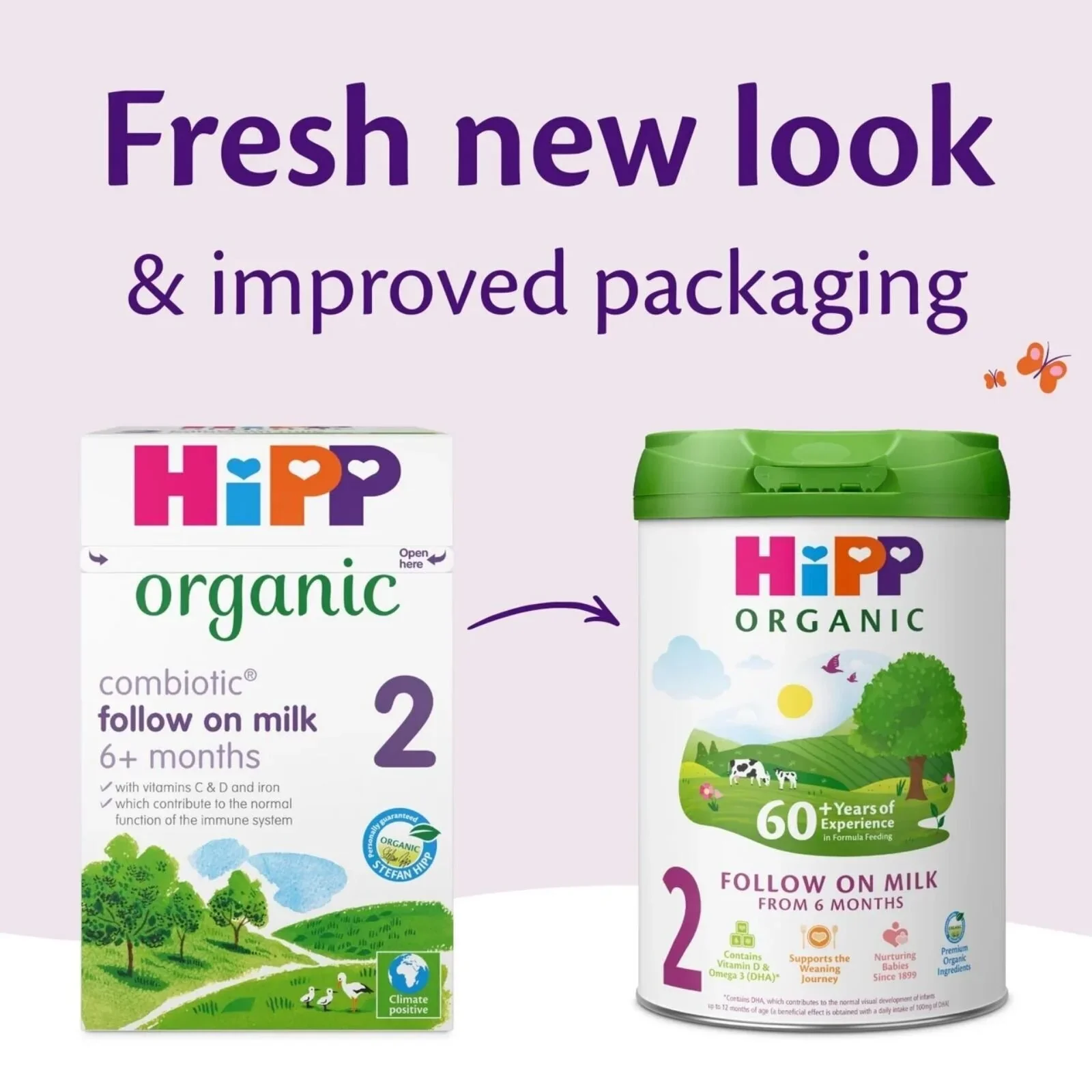 HiPP Organic 2 Follow on Baby Milk Formula from 6+ months 800g - Image 6