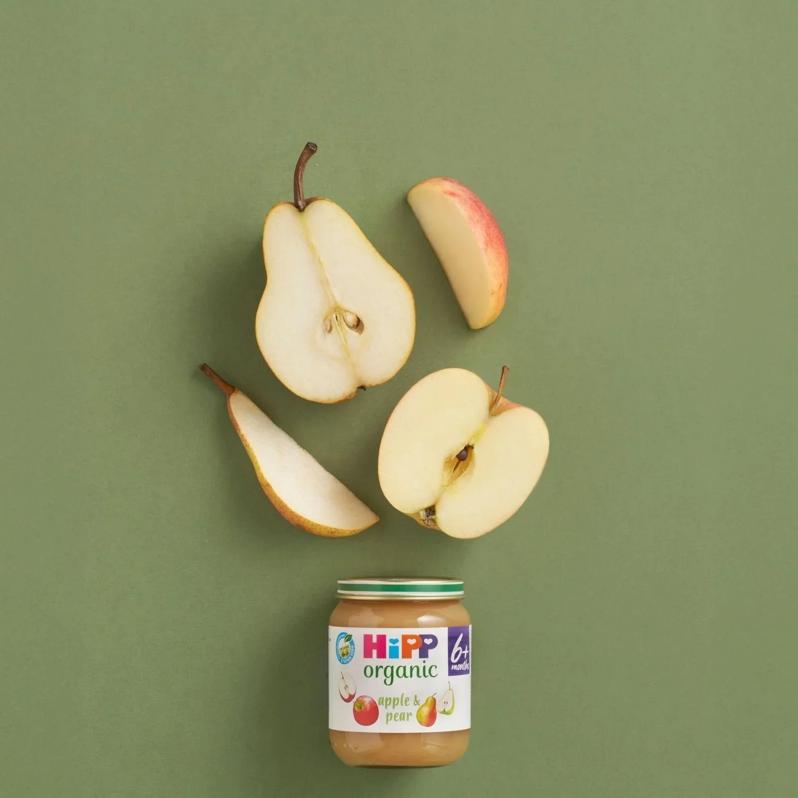HiPP Organic Apple & Pear Jar 6+ months 125g - Image 3