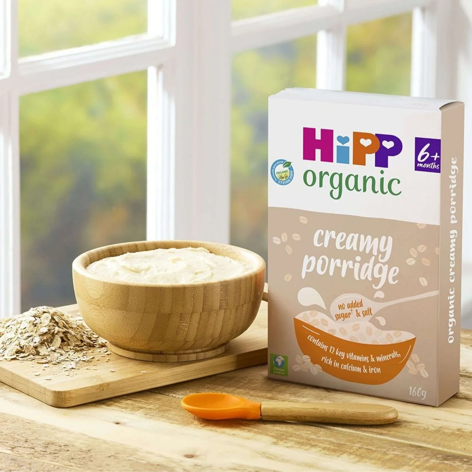 HiPP Organic Creamy Porridge Baby Cereal 6+ months 160g - Image 2