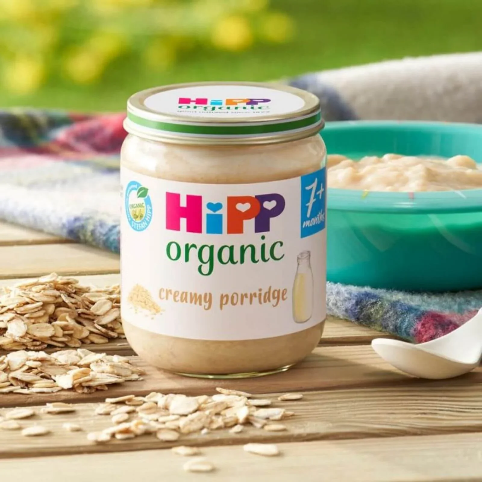 HiPP Organic Creamy Porridge Baby Food Jar 7+ months 160g - Image 2