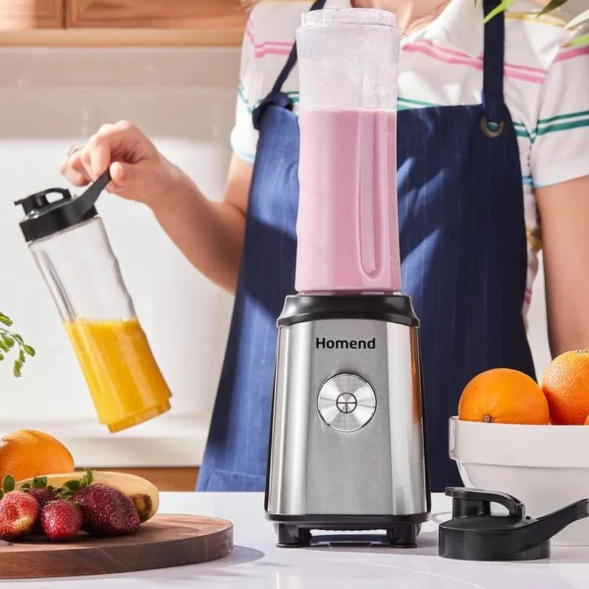 Homend Mixfresh 7010UK Stainless Steel Smoothie Blender - Image 2