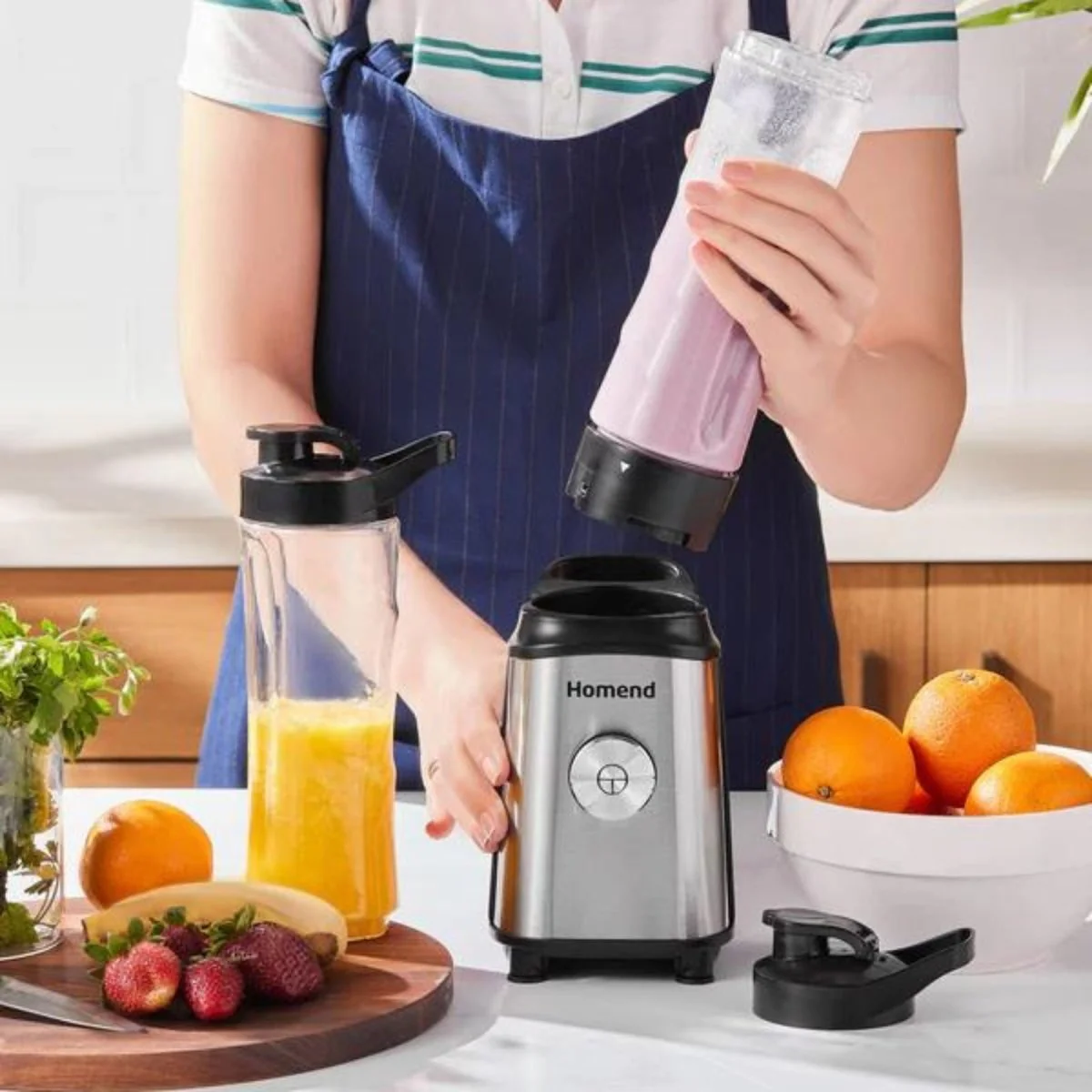 Homend Mixfresh 7010UK Stainless Steel Smoothie Blender - Image 3
