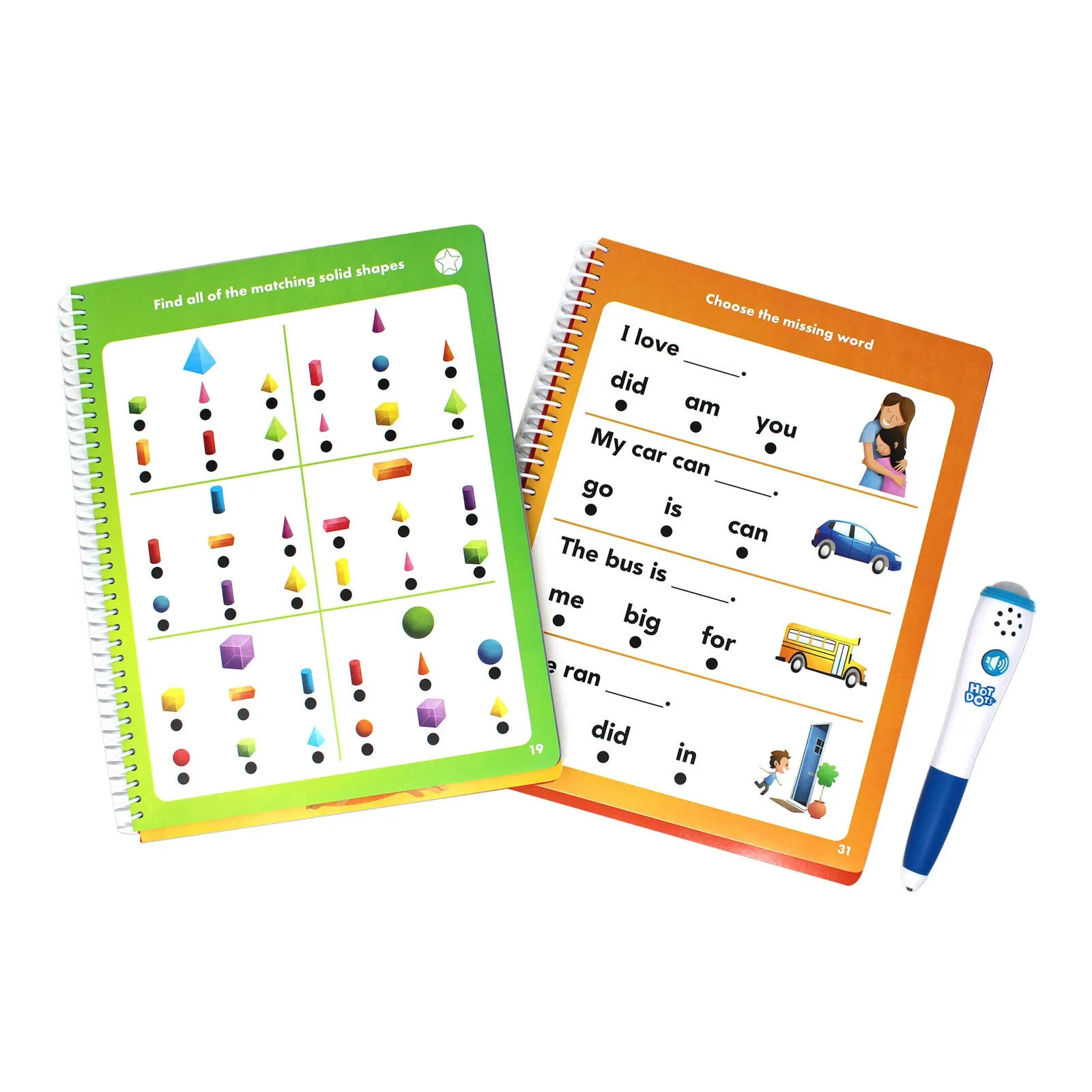 Hot Dots Learn at Home Reading & Maths Set 1 (4+ Years) - Image 2