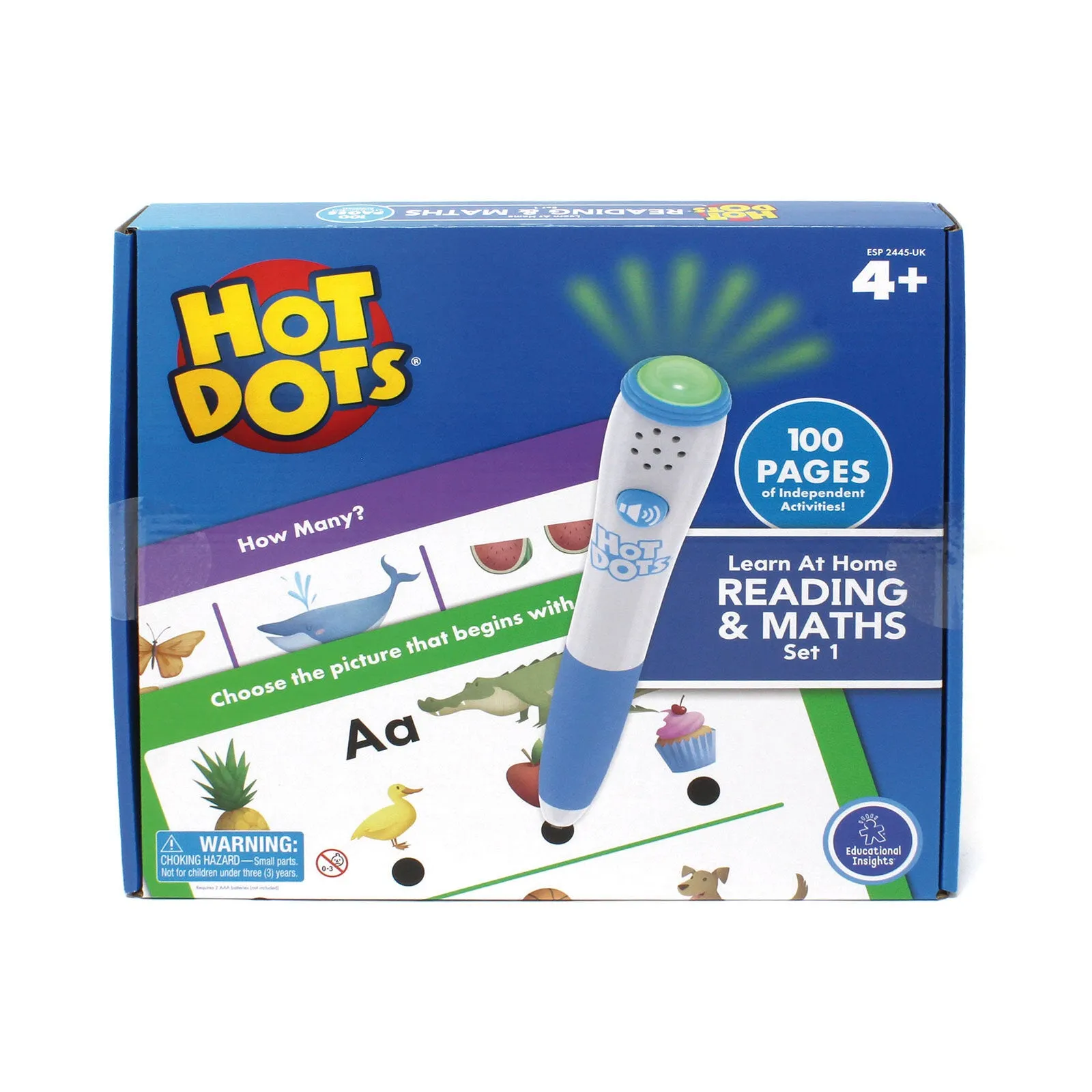 Hot Dots Learn at Home Reading & Maths Set 1 (4+ Years) - Image 5