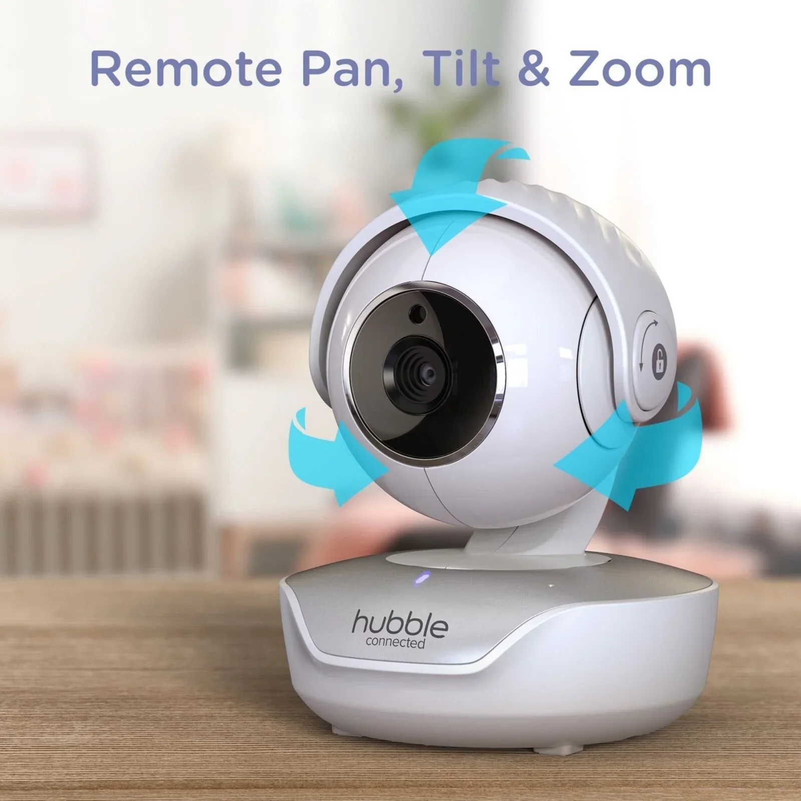 Hubble Nursery View Select - 4.3" Baby Monitor White - Image 5