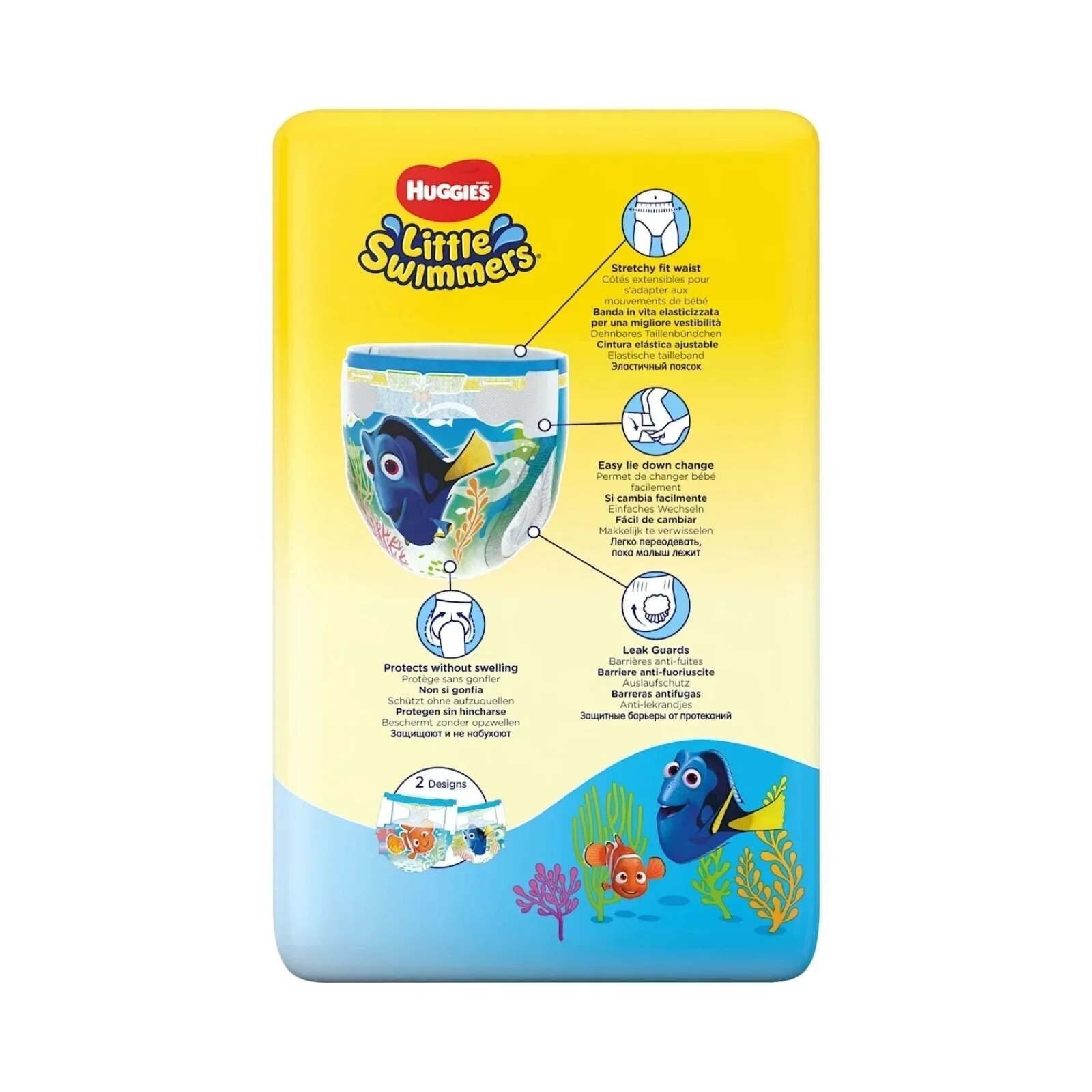Huggies Little Swimmers Baby Size 2-3 Swim Pants - 12 nappies - Image 3