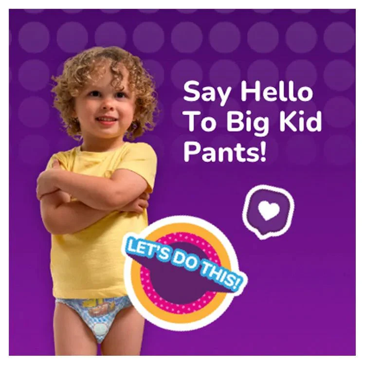 Huggies Pull-Ups Unisex Day Time Nappy Pants Size 6 - 20 Nappies - Image 4