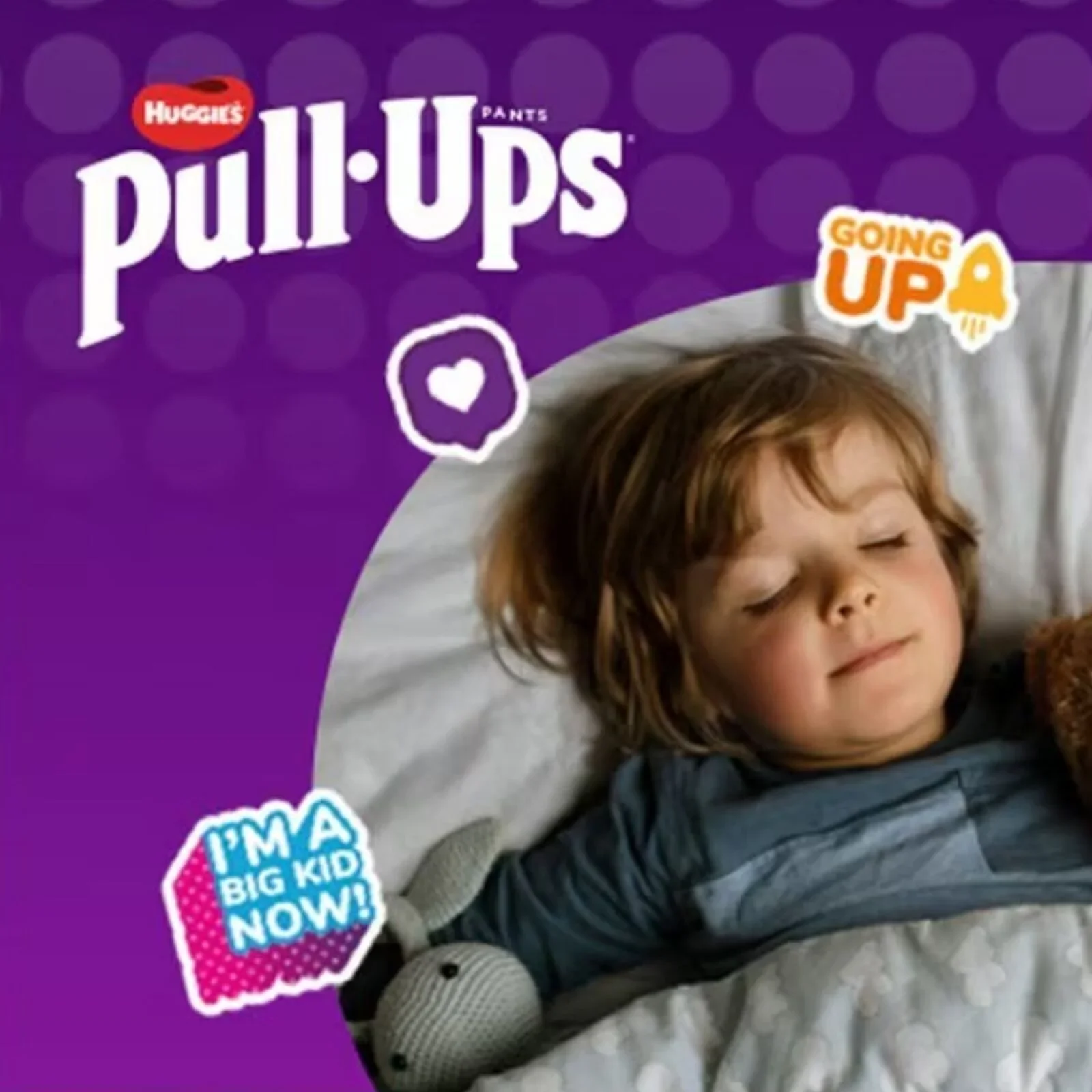 Huggies Pull-Ups Unisex Night Time Nappy Pants Size Size 6 - 18 Nappies - Image 3