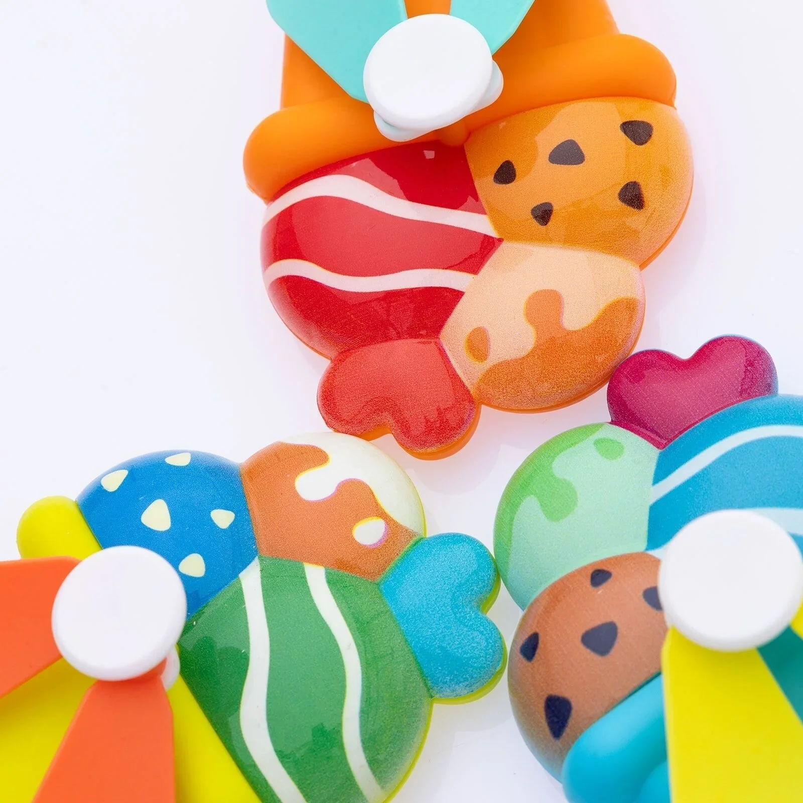 HZTB Ice Cream Hand Fan Assorted - Image 8
