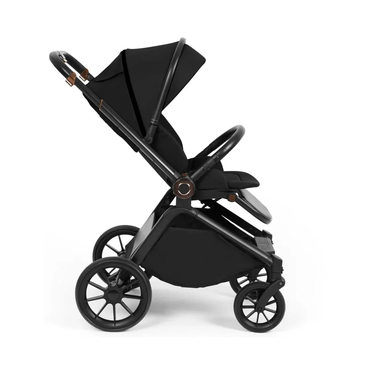 Ickle Bubba Altima Pram 9 pcs - Black - Image 4