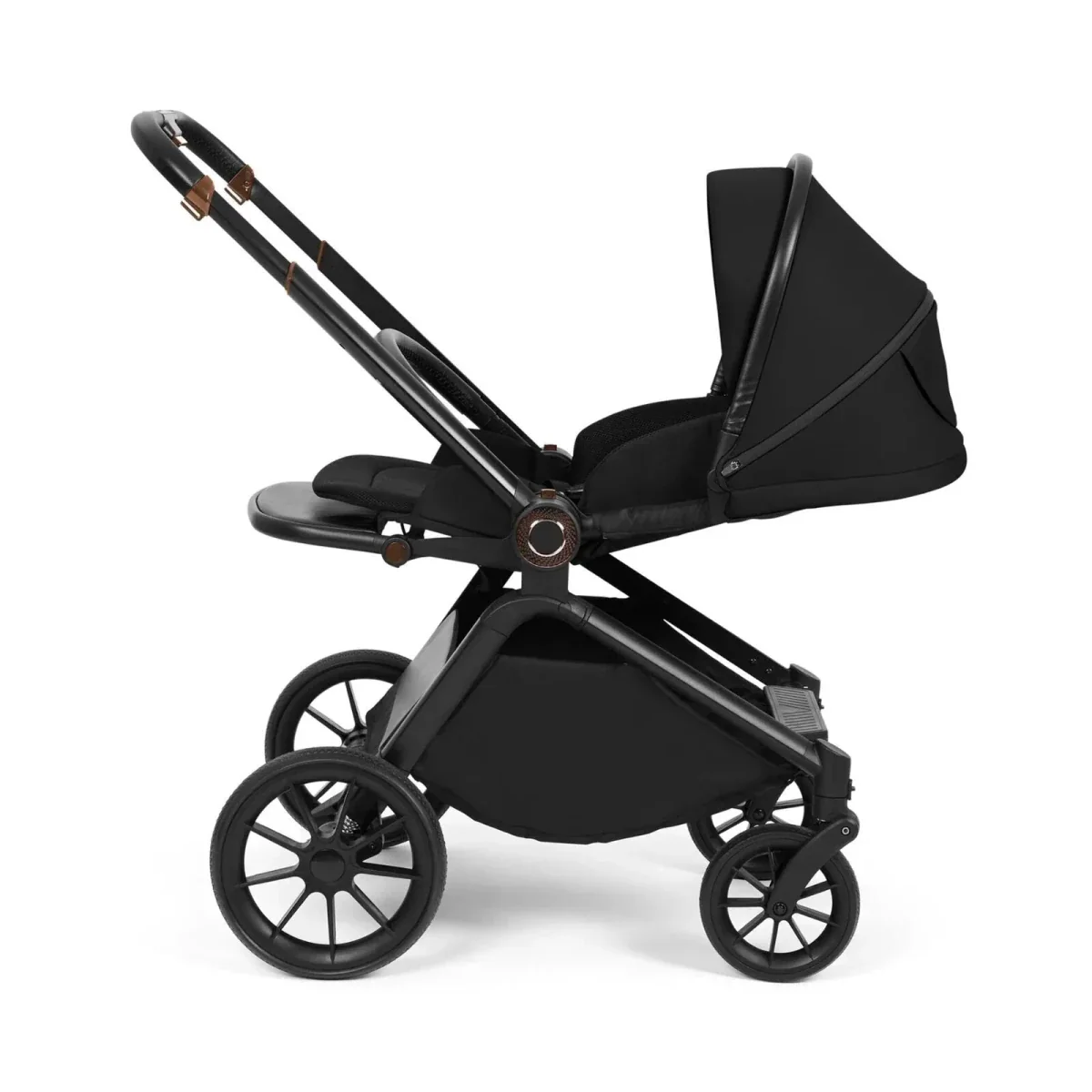 Ickle Bubba Altima Pram 9 pcs - Black - Image 7