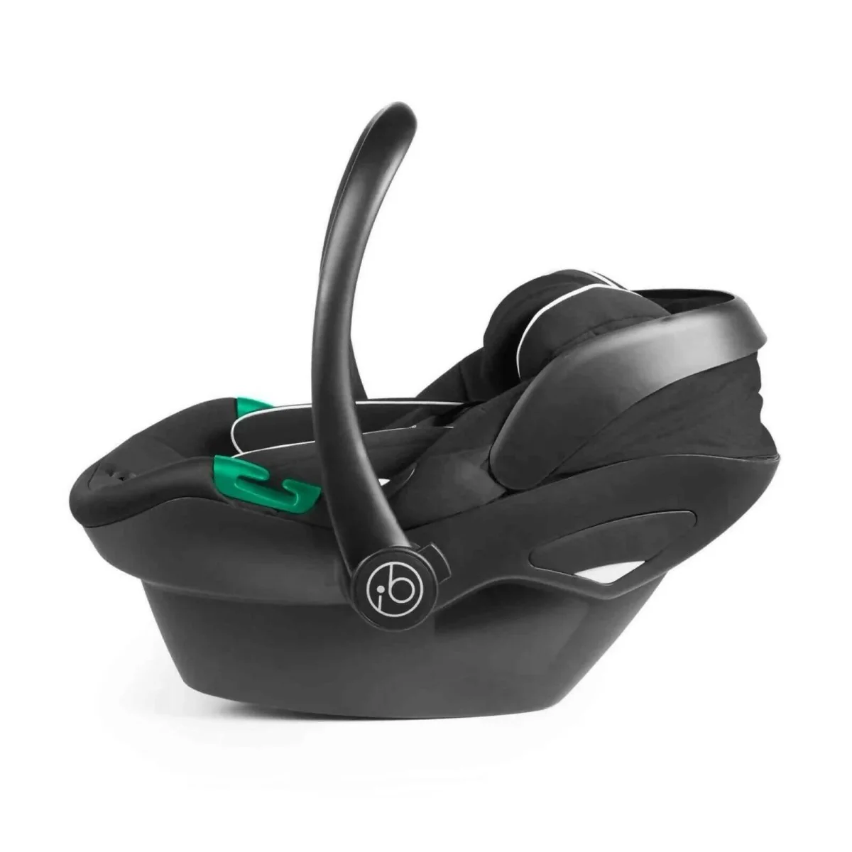 Ickle Bubba Altima Travel System with i-Size Stratus Car Seat & ISOFIX Base 12 pcs - Black - Image 10