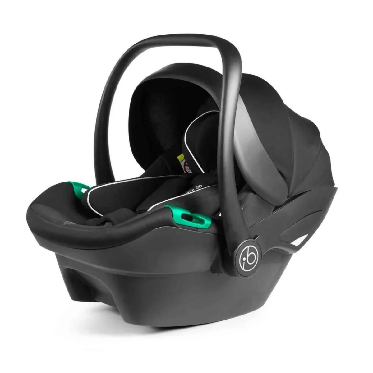 Ickle Bubba Altima Travel System with i-Size Stratus Car Seat & ISOFIX Base 12 pcs - Black - Image 11