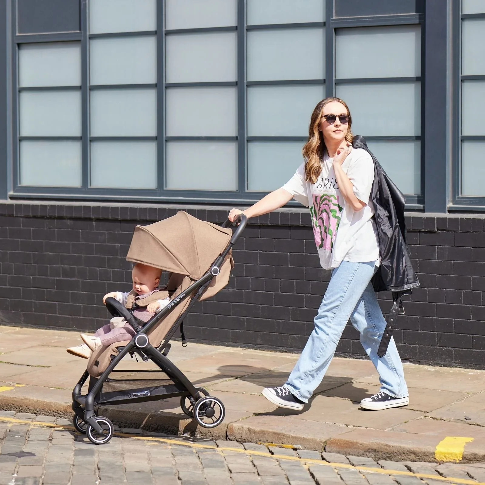 Ickle Bubba Aries Autofold Stroller - Black - Image 15