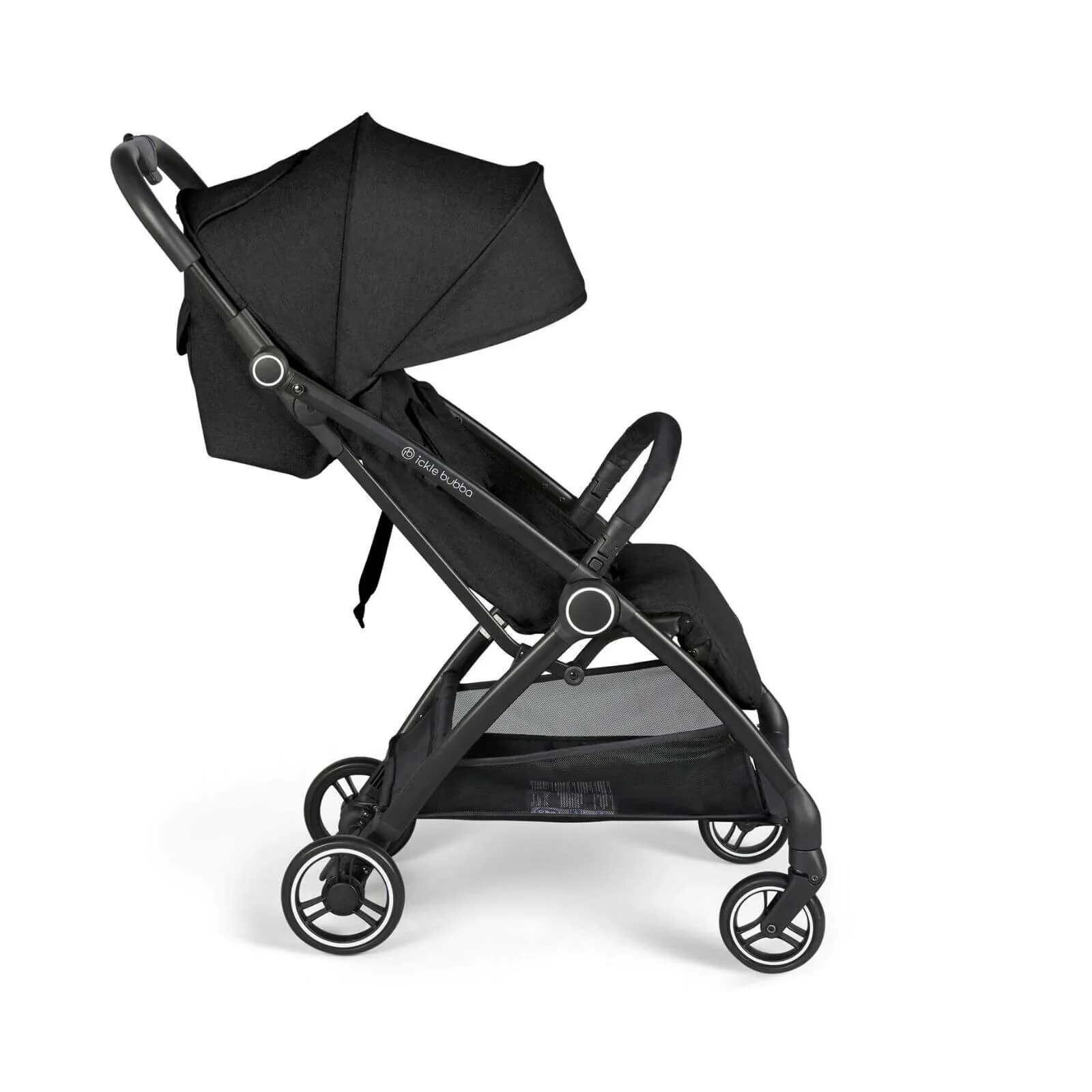 Ickle Bubba Aries Autofold Stroller - Black - Image 4