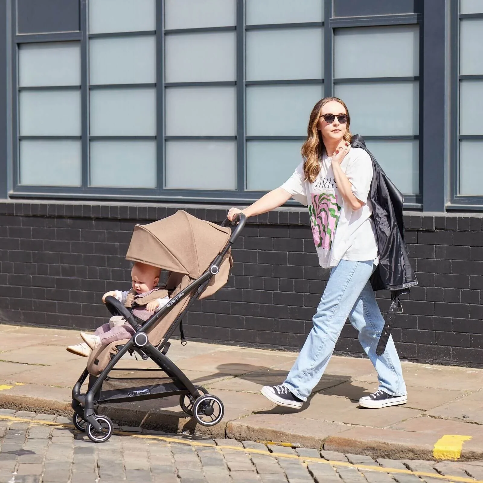 Ickle Bubba Aries Max Autofold Stroller - Sage Green - Image 12