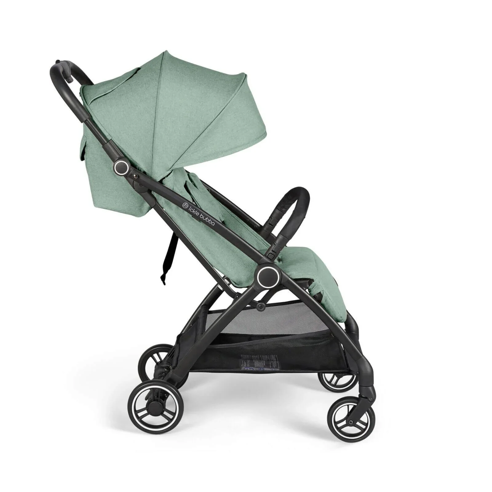 Ickle Bubba Aries Max Autofold Stroller - Sage Green - Image 4