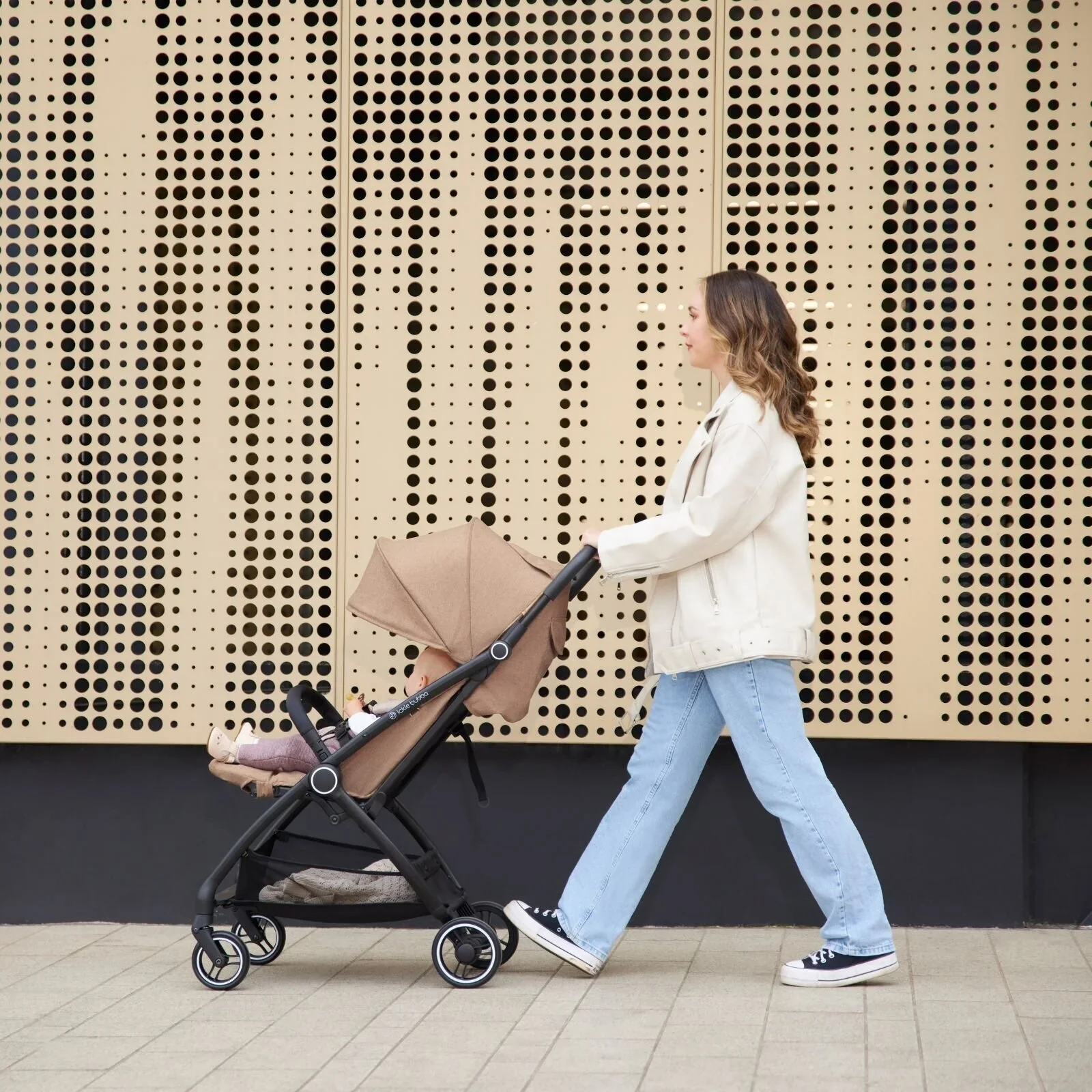 Ickle Bubba Aries Max Autofold Stroller - Black - Image 15
