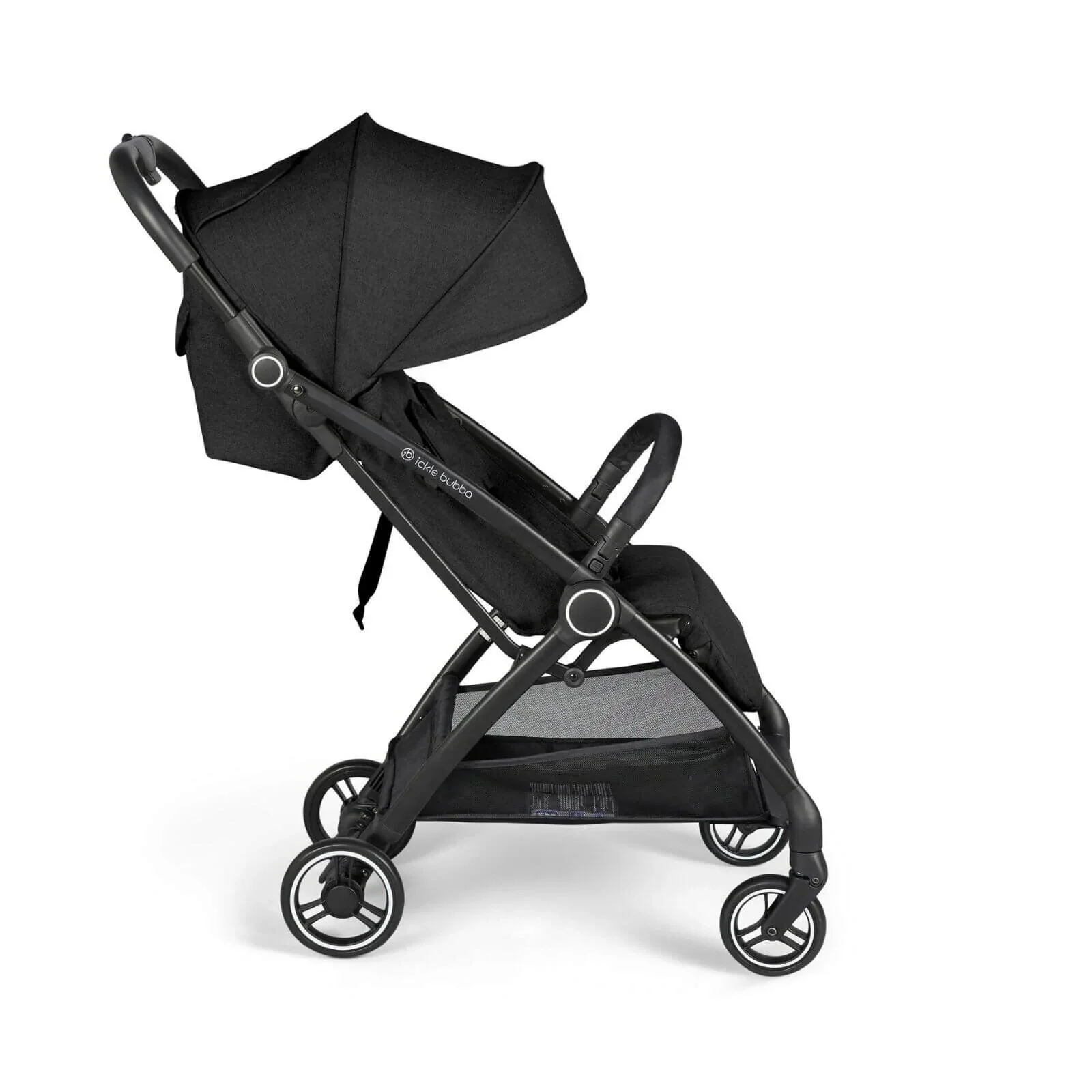 Ickle Bubba Aries Max Autofold Stroller - Black - Image 4