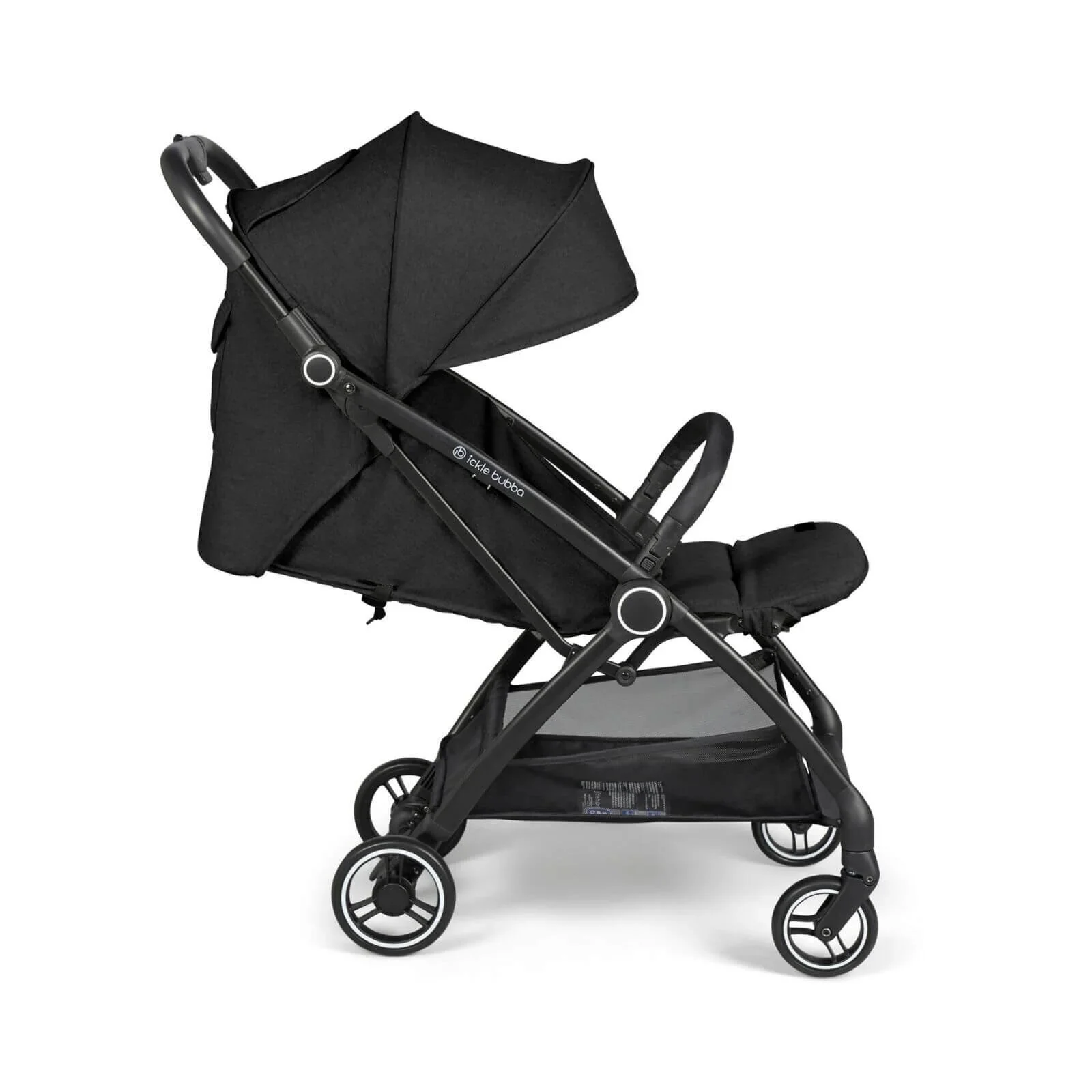 Ickle Bubba Aries Max Autofold Stroller - Black - Image 5