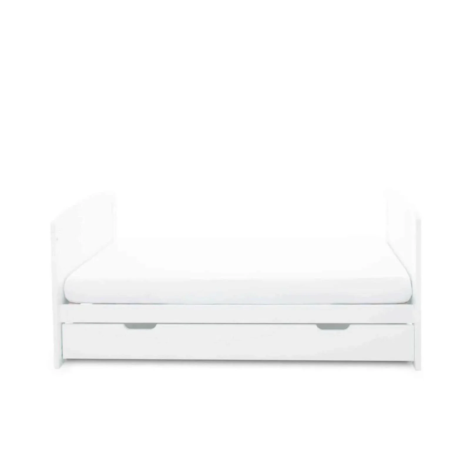 Ickle Bubba Coleby Classic Cot Bed & Under Drawer White - Premium Pocket Sprung Mattress - Image 10