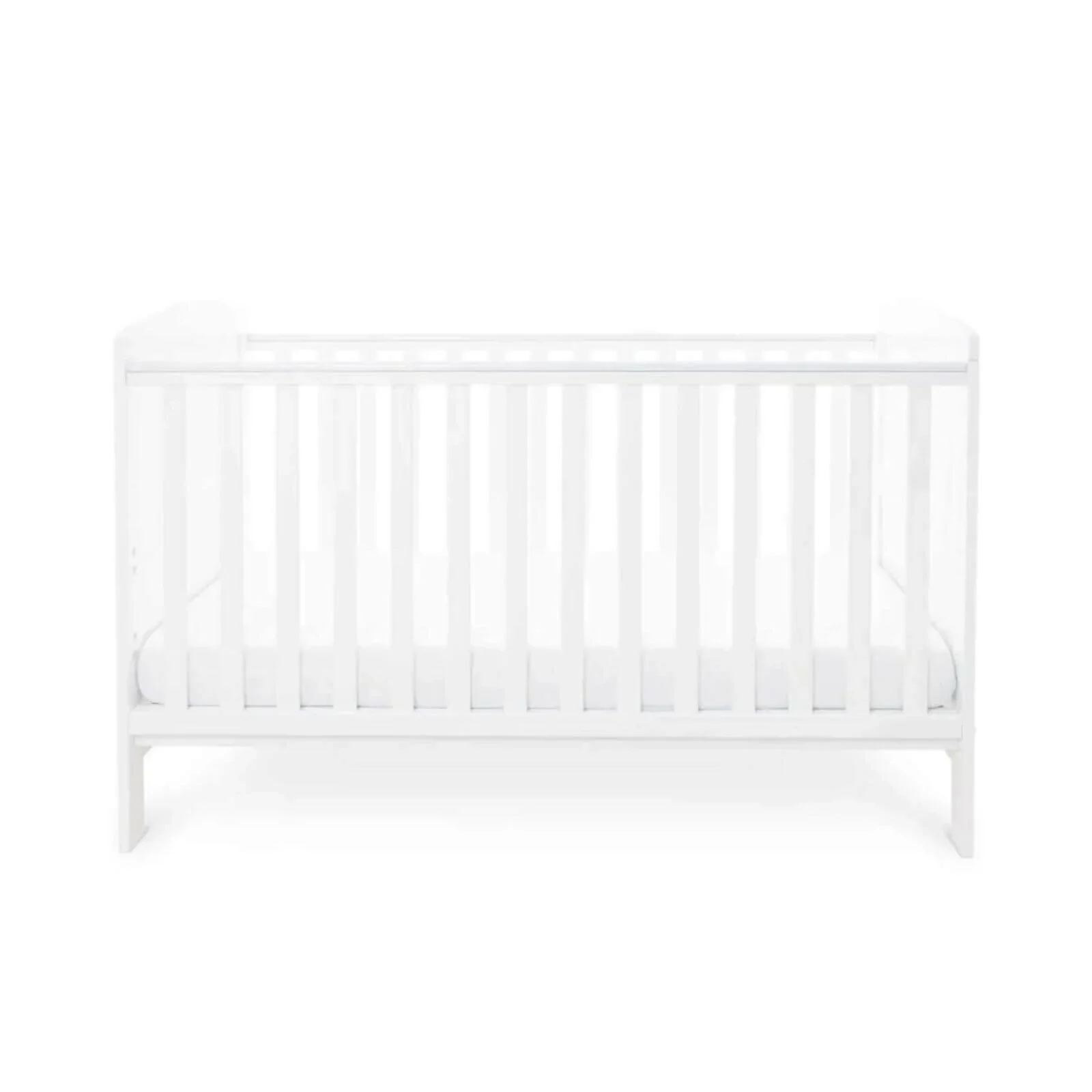 Ickle Bubba Coleby Classic Cot Bed White - Without Mattress - Image 3