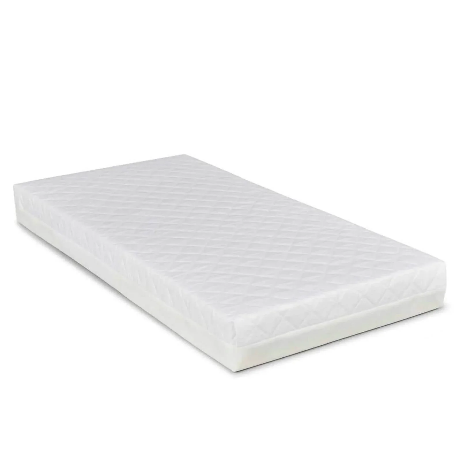 Ickle Bubba Coleby Mini Cot Bed & Under Drawer White - Premium Sprung Mattress - Image 2