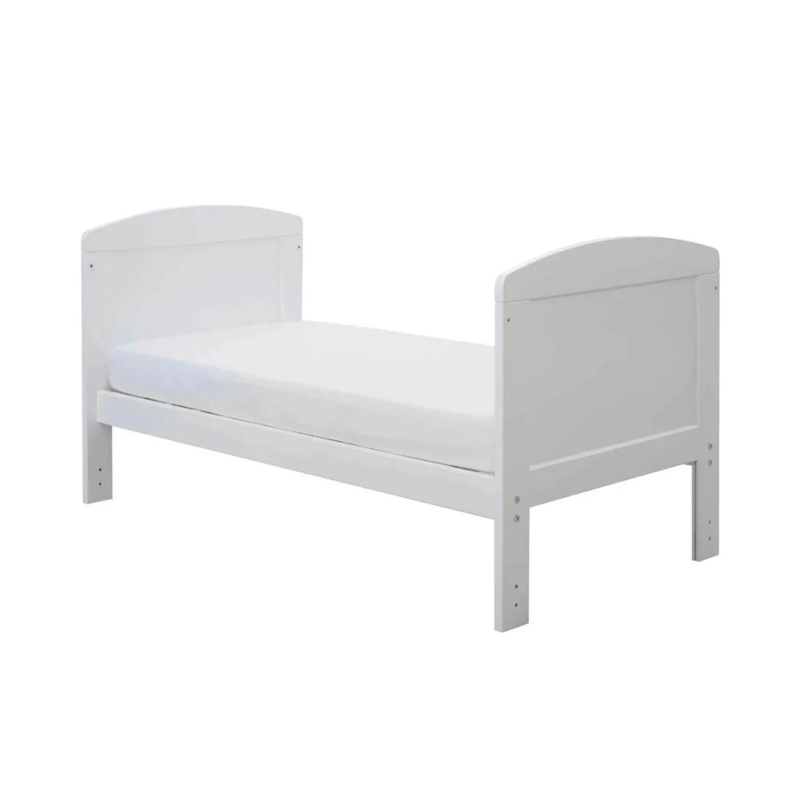 Ickle Bubba Coleby Mini Cot Bed White - Premium Pocket Sprung Mattress - Image 4