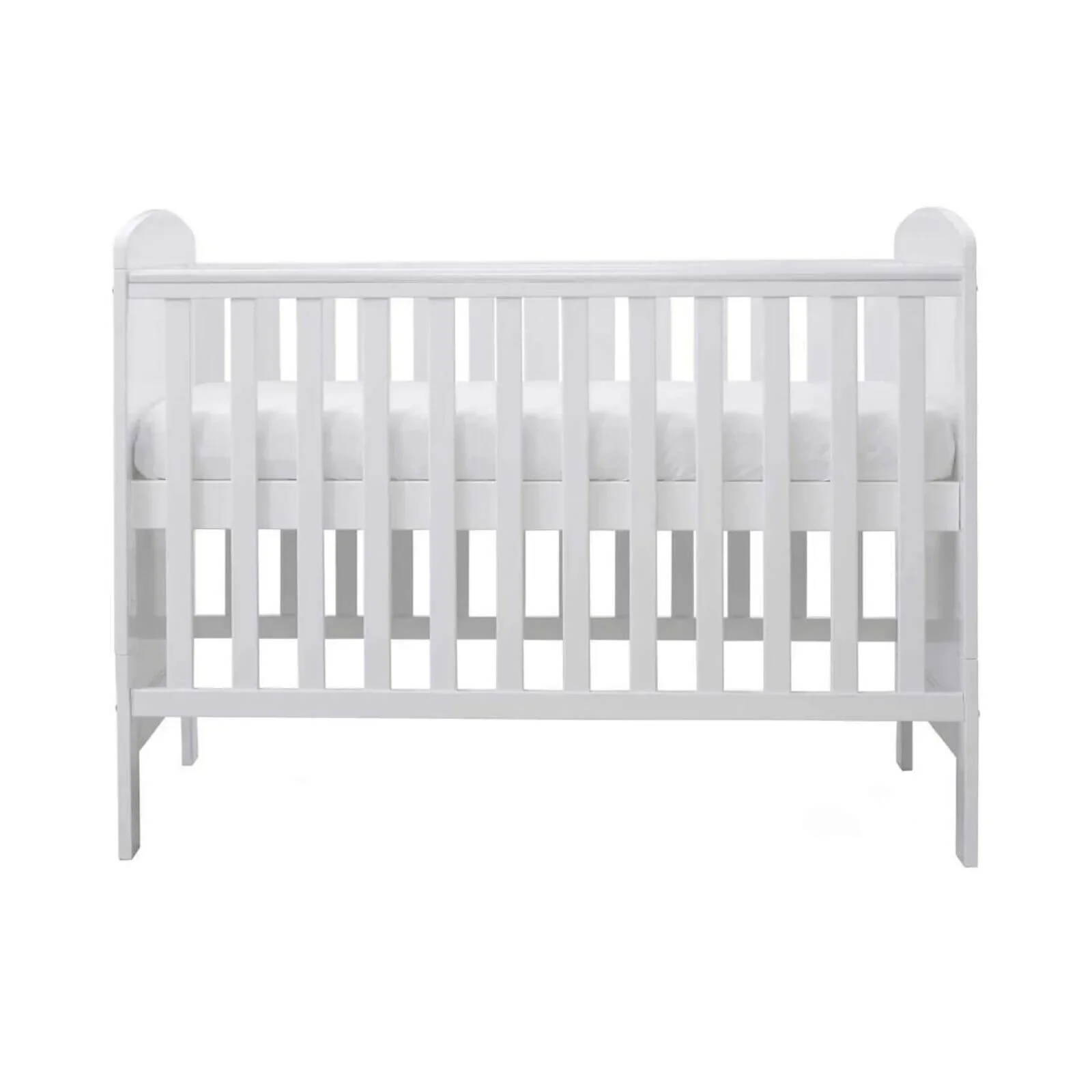 Ickle Bubba Coleby Mini Cot Bed White - Without Mattress - Image 5