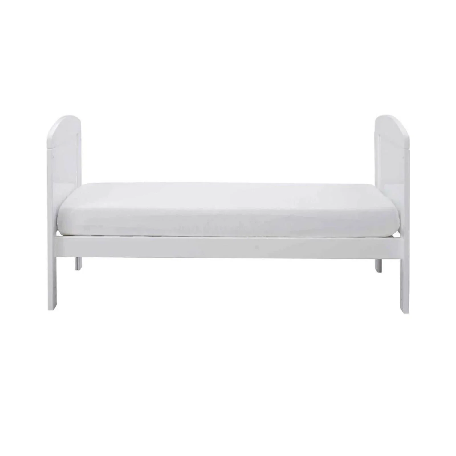 Ickle Bubba Coleby Mini Cot Bed White - Without Mattress - Image 6