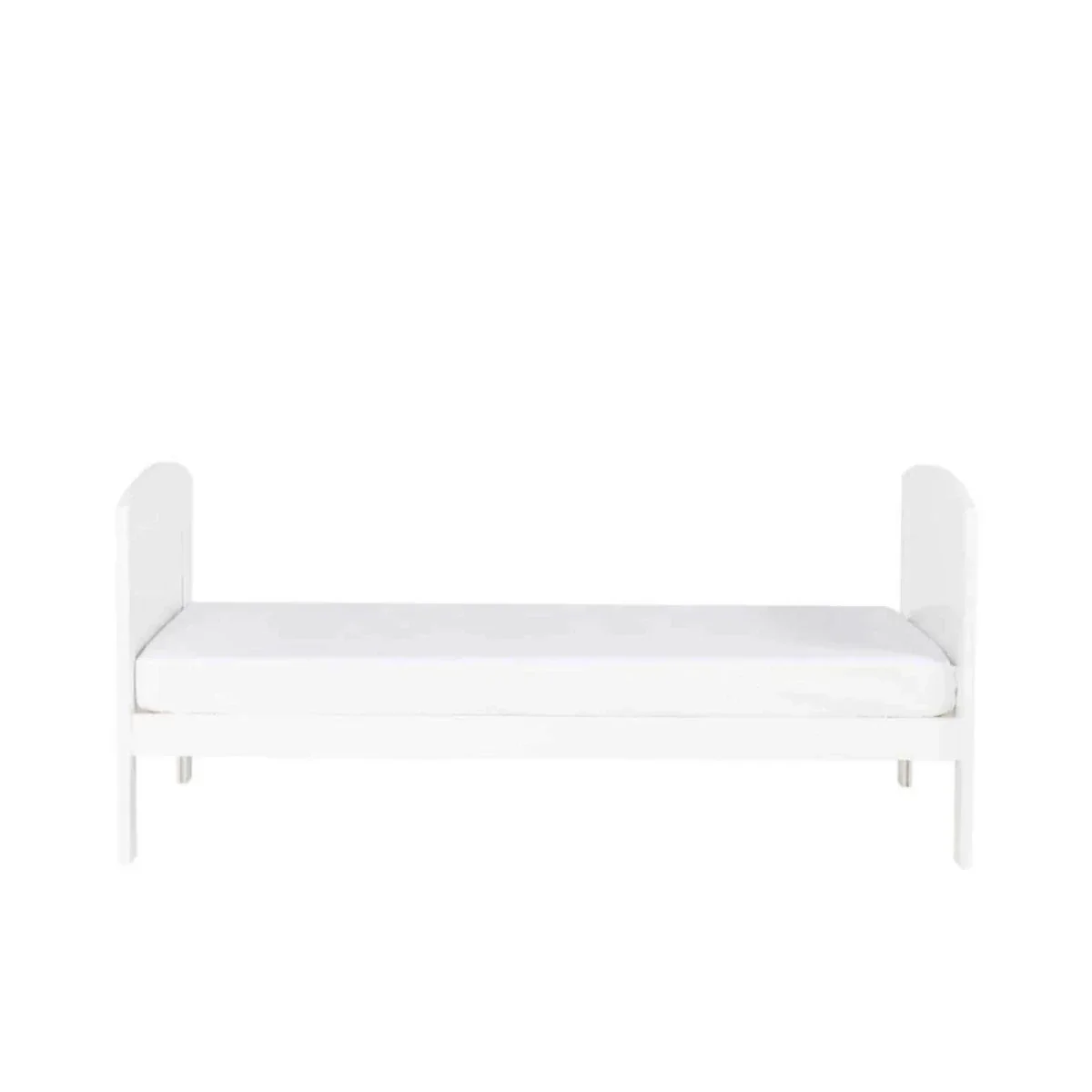 Ickle Bubba Coleby Scandi Cot Bed Scandi White - Without Mattress - Image 7