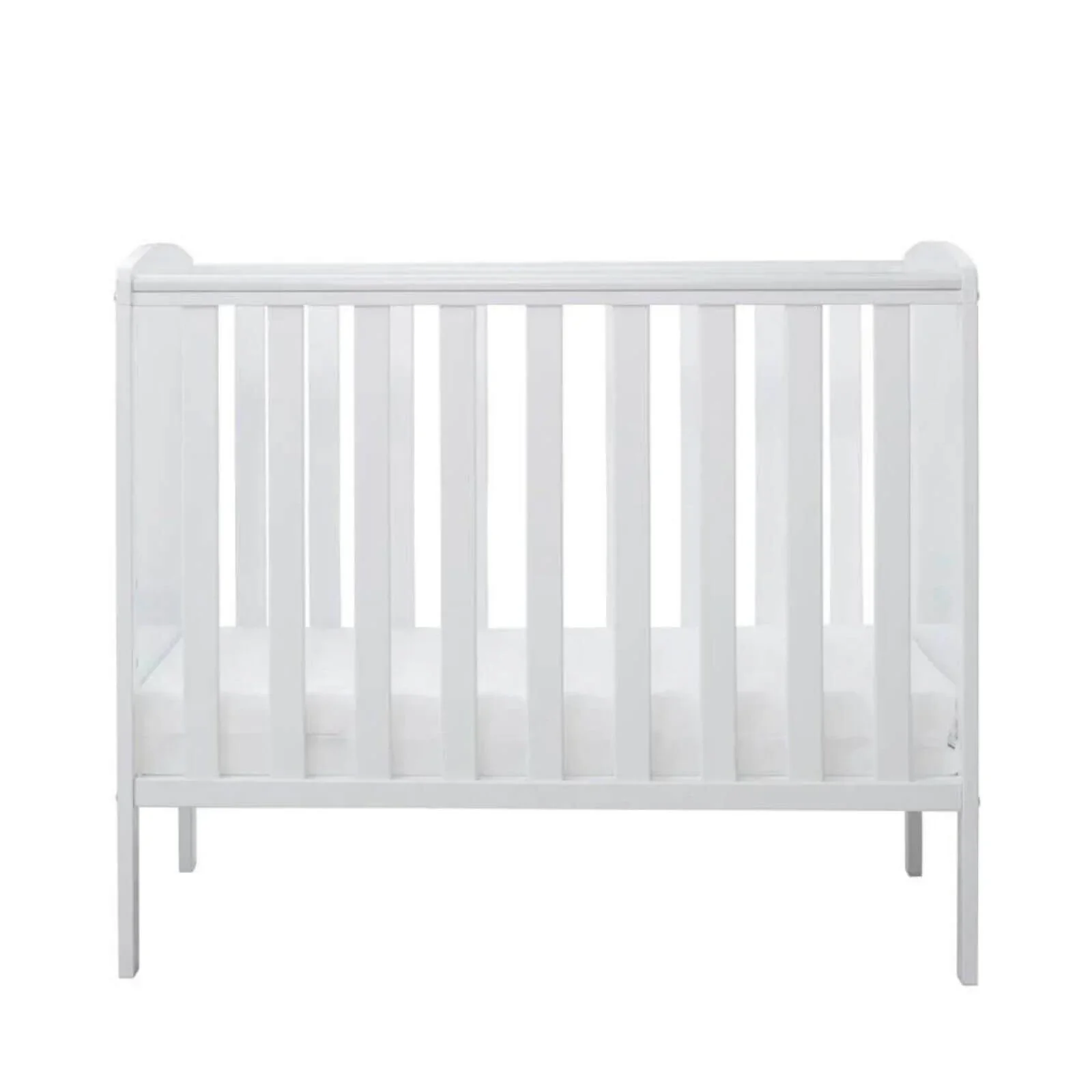 Ickle Bubba Coleby Space Saver Cot White - Without Mattress - Image 2