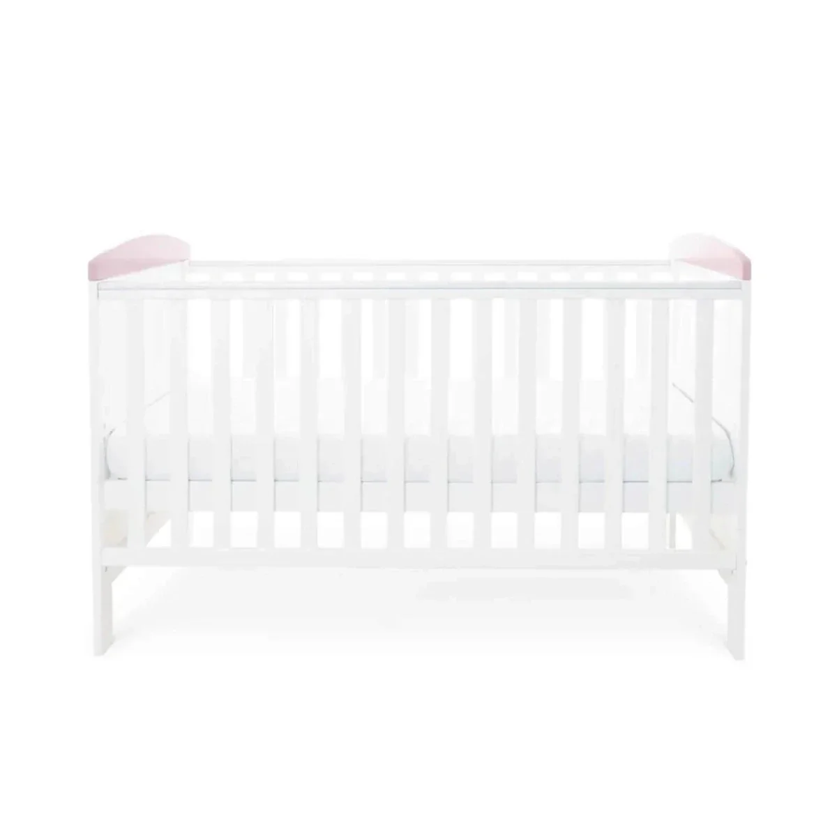 Ickle Bubba Coleby Style Cot Bed Elephant Love Pink - Premium Pocket Sprung Mattress - Image 6