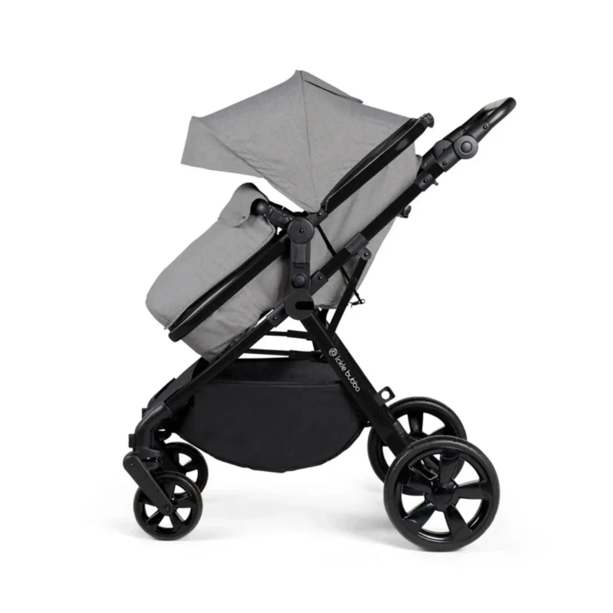 Ickle Bubba Comet 3-In-1 Travel System with Astral Car Seat - Space Grey - Image 8