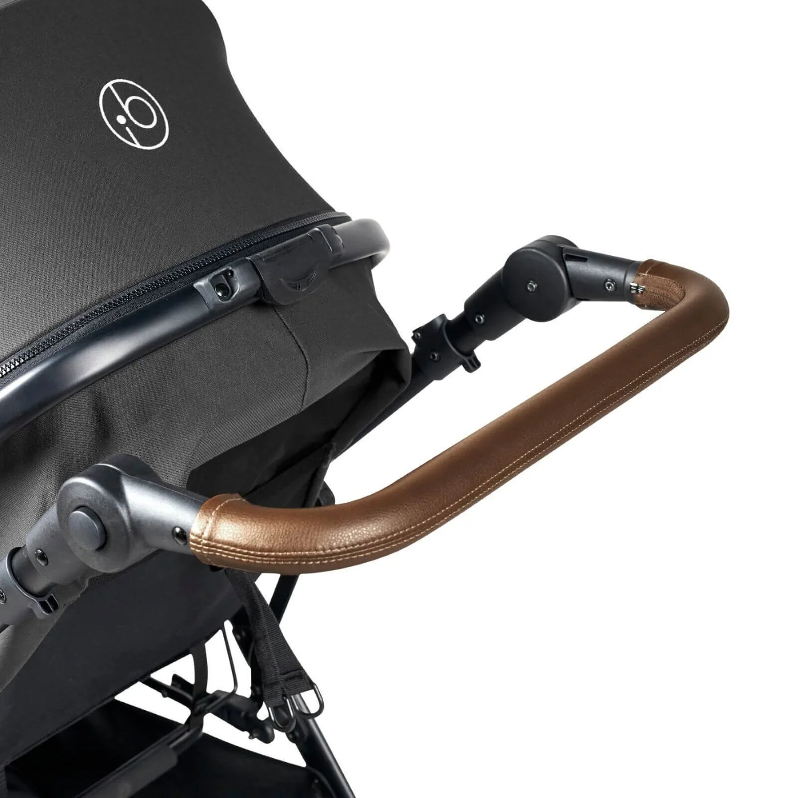Ickle Bubba Cosmo 2-in-1 Pushchair & Carrycot - Black/Graphite Grey/Tan - Image 10