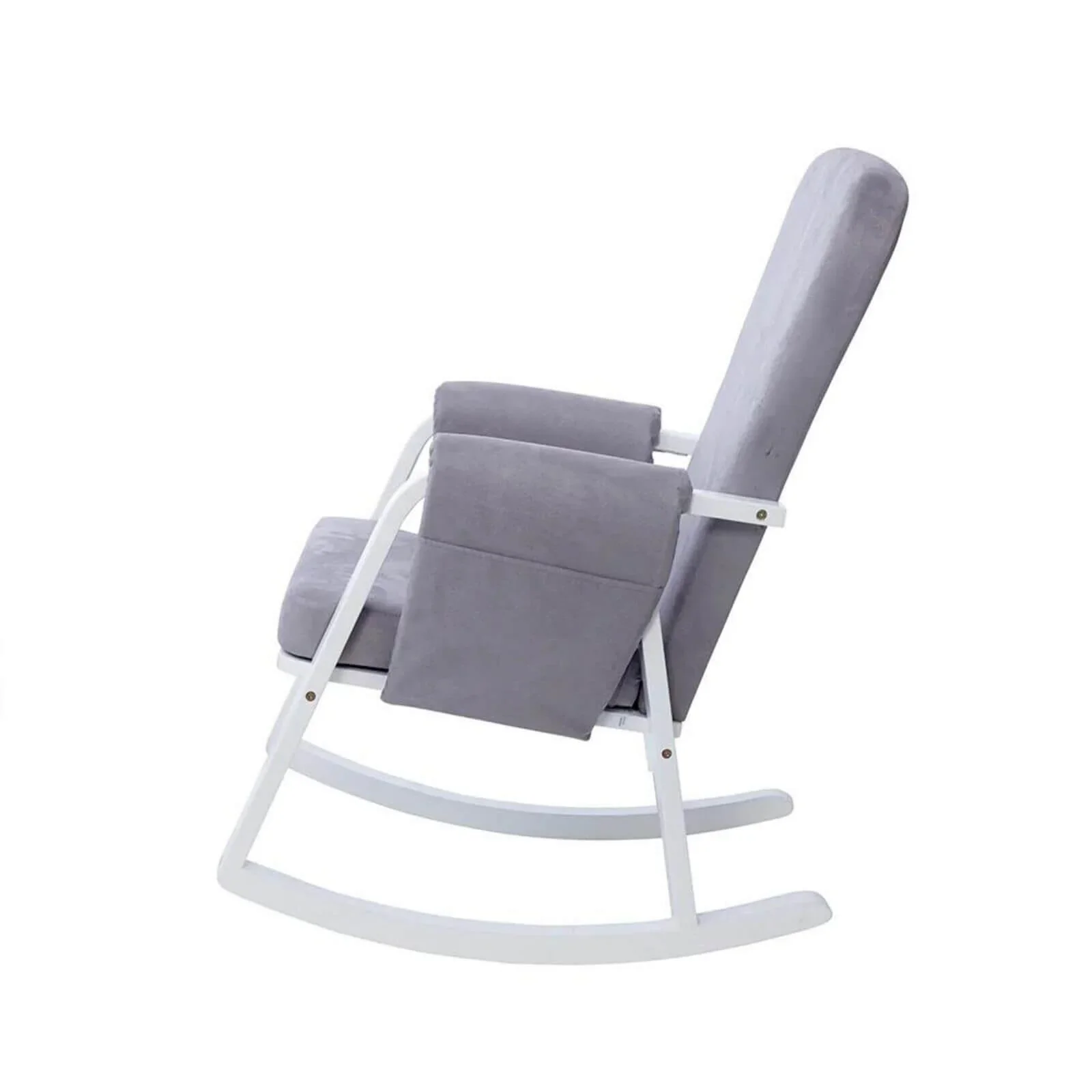 Ickle Bubba Dursley Rocking Chair - Pearl Grey - Image 5
