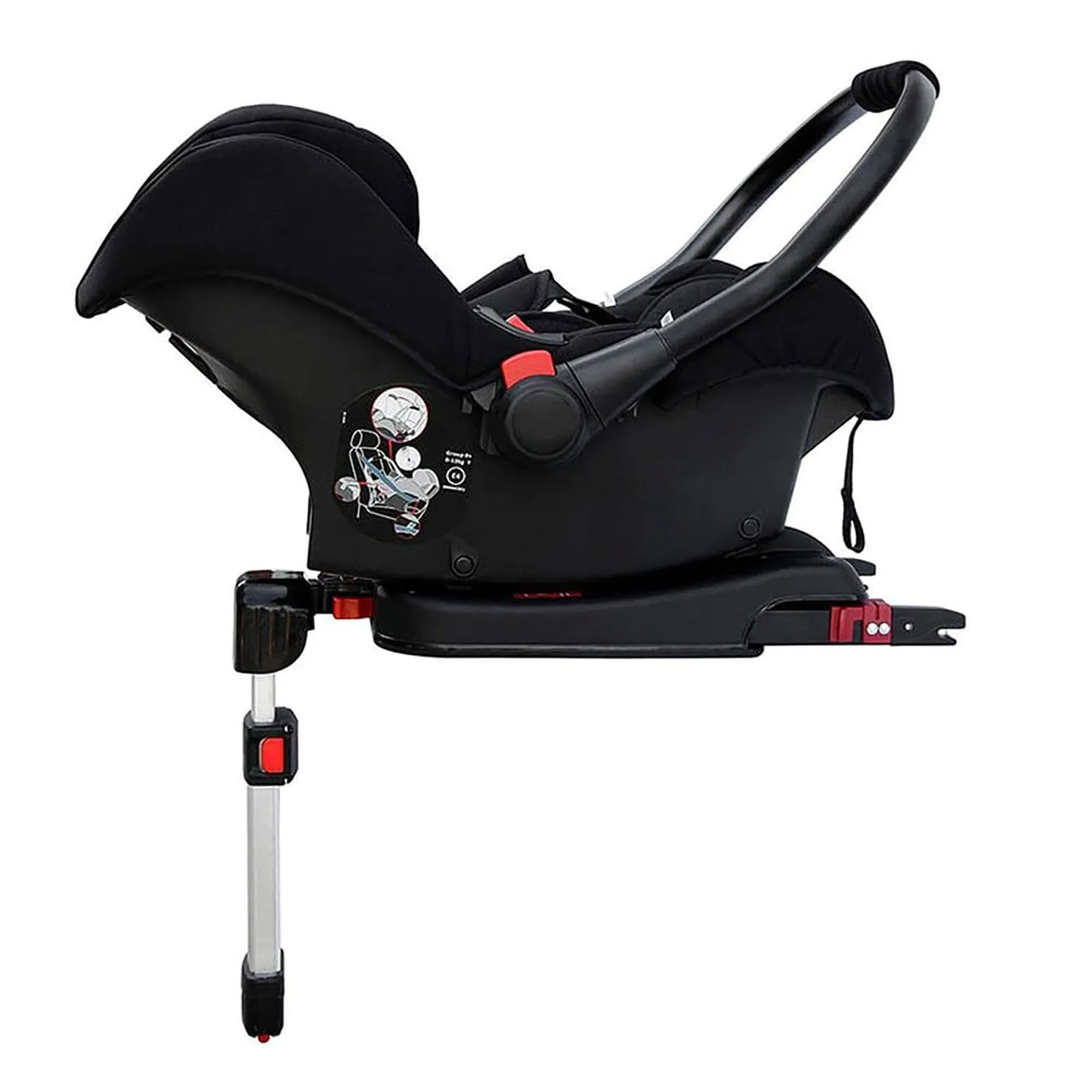 Ickle Bubba Galaxy Car Seat & Isofix Base Black - Image 7