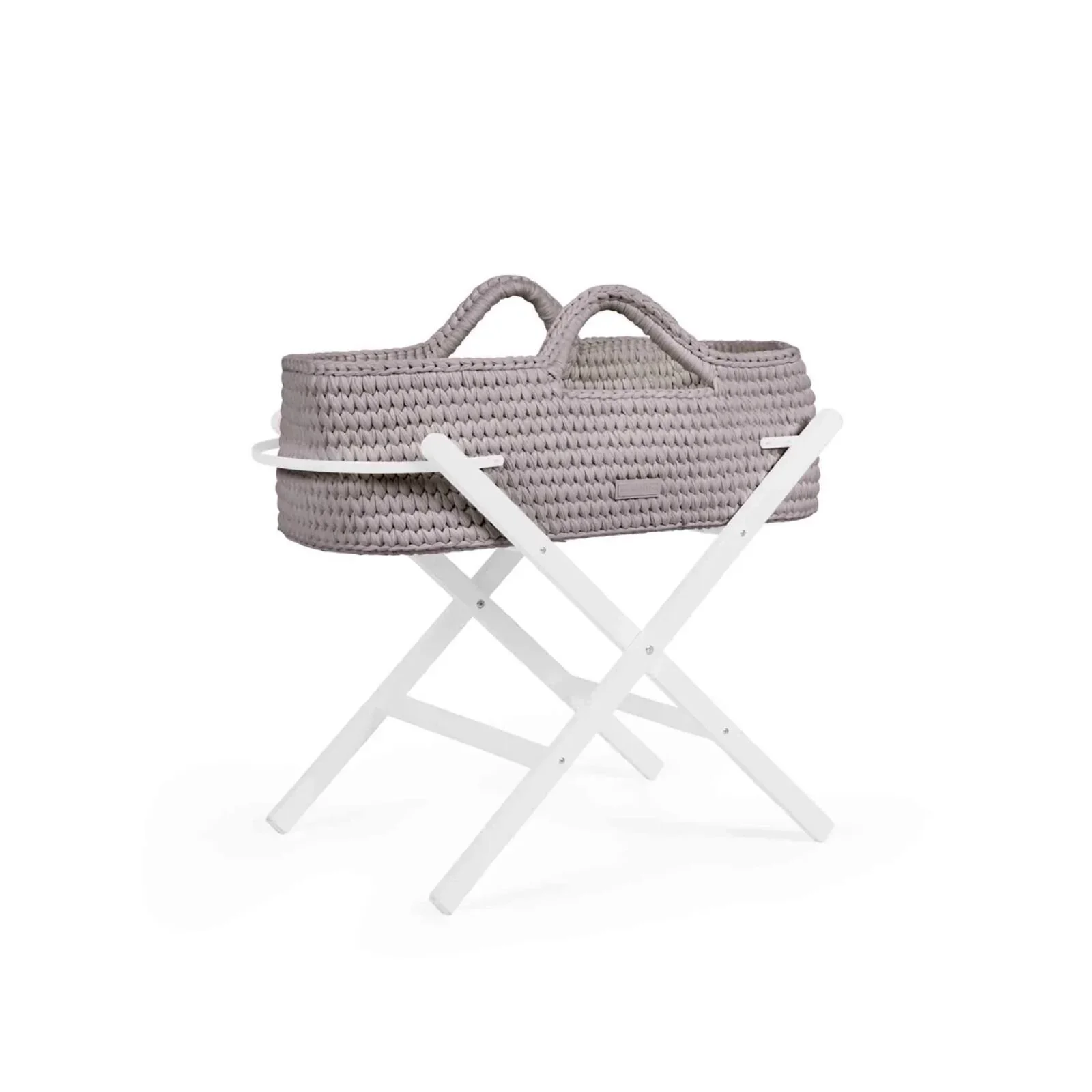 Ickle Bubba Nova Moses Basket & Stand - Tawny & White - Image 2