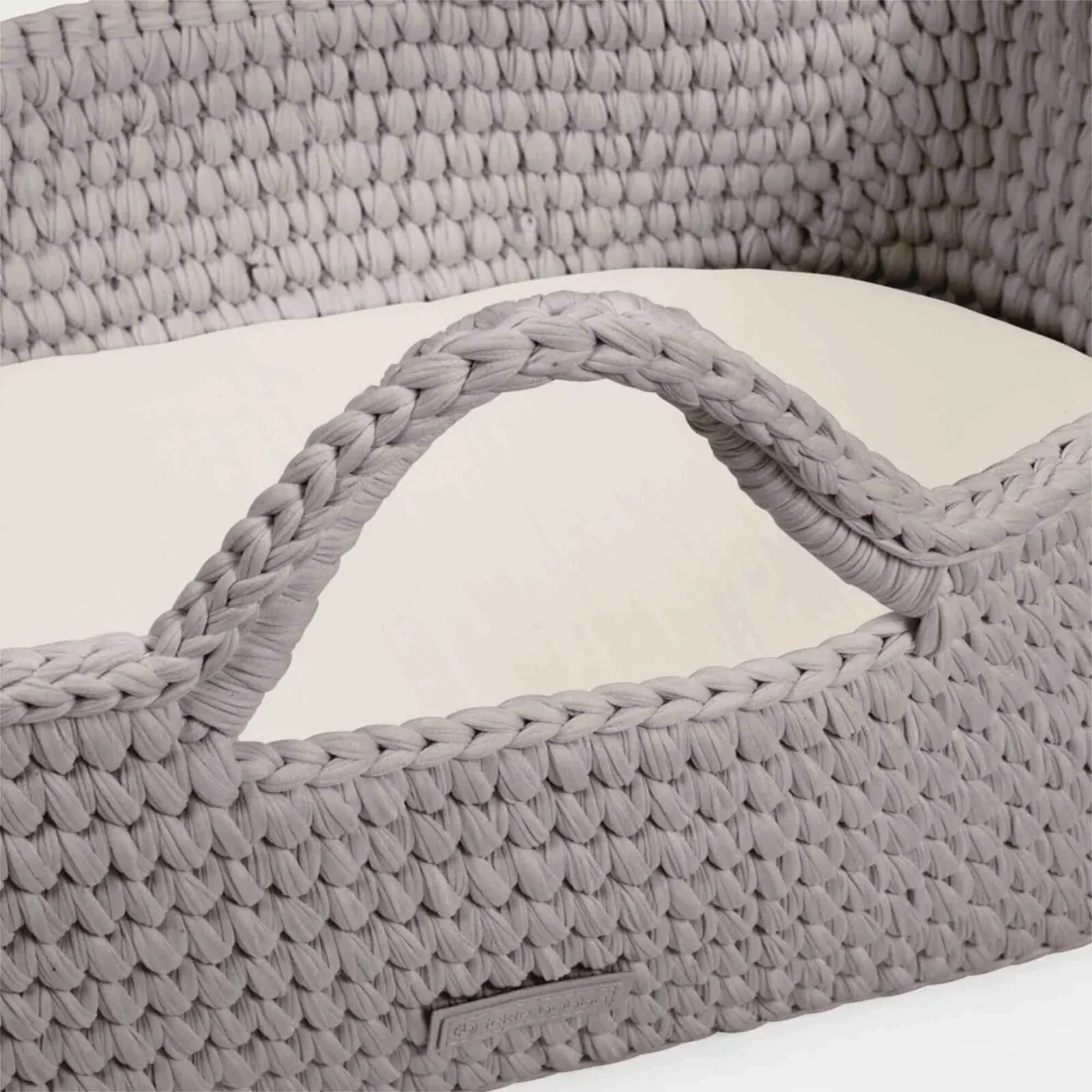 Ickle Bubba Nova Moses Basket & Stand - Tawny & White - Image 6