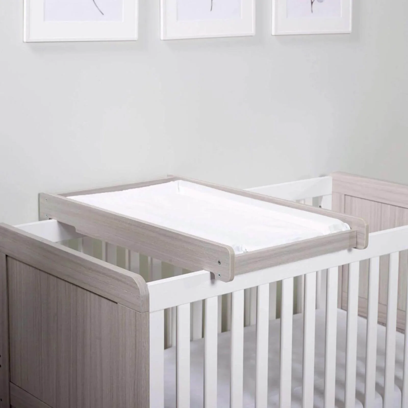 Ickle Bubba Pembrey Cot Top Changer - Ash Grey - Image 3
