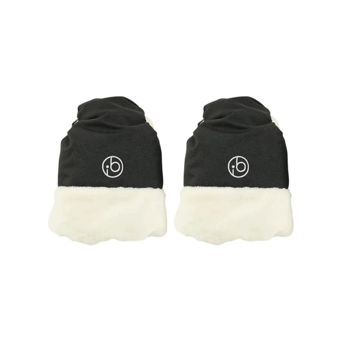 Ickle Bubba Pram Mitts - Black - Image 2