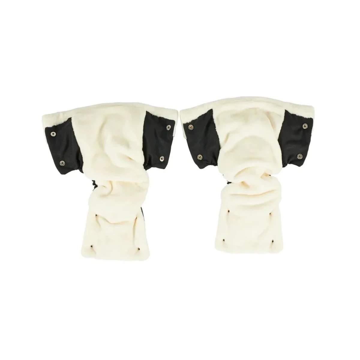 Ickle Bubba Pram Mitts - Black - Image 3