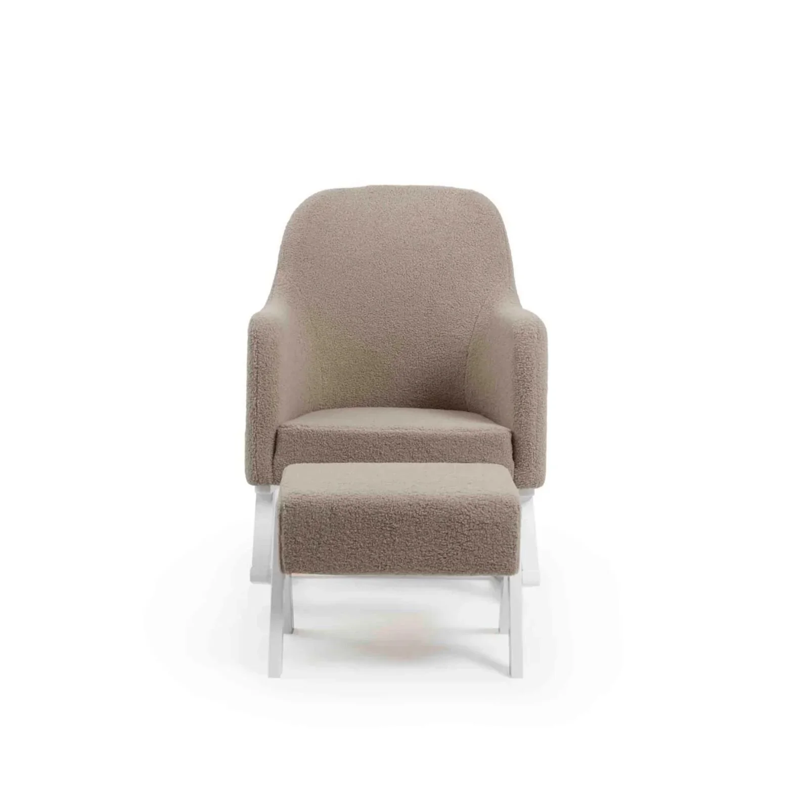 Ickle Bubba Roxby Nursery Chair & Stool - Tawny - Image 2