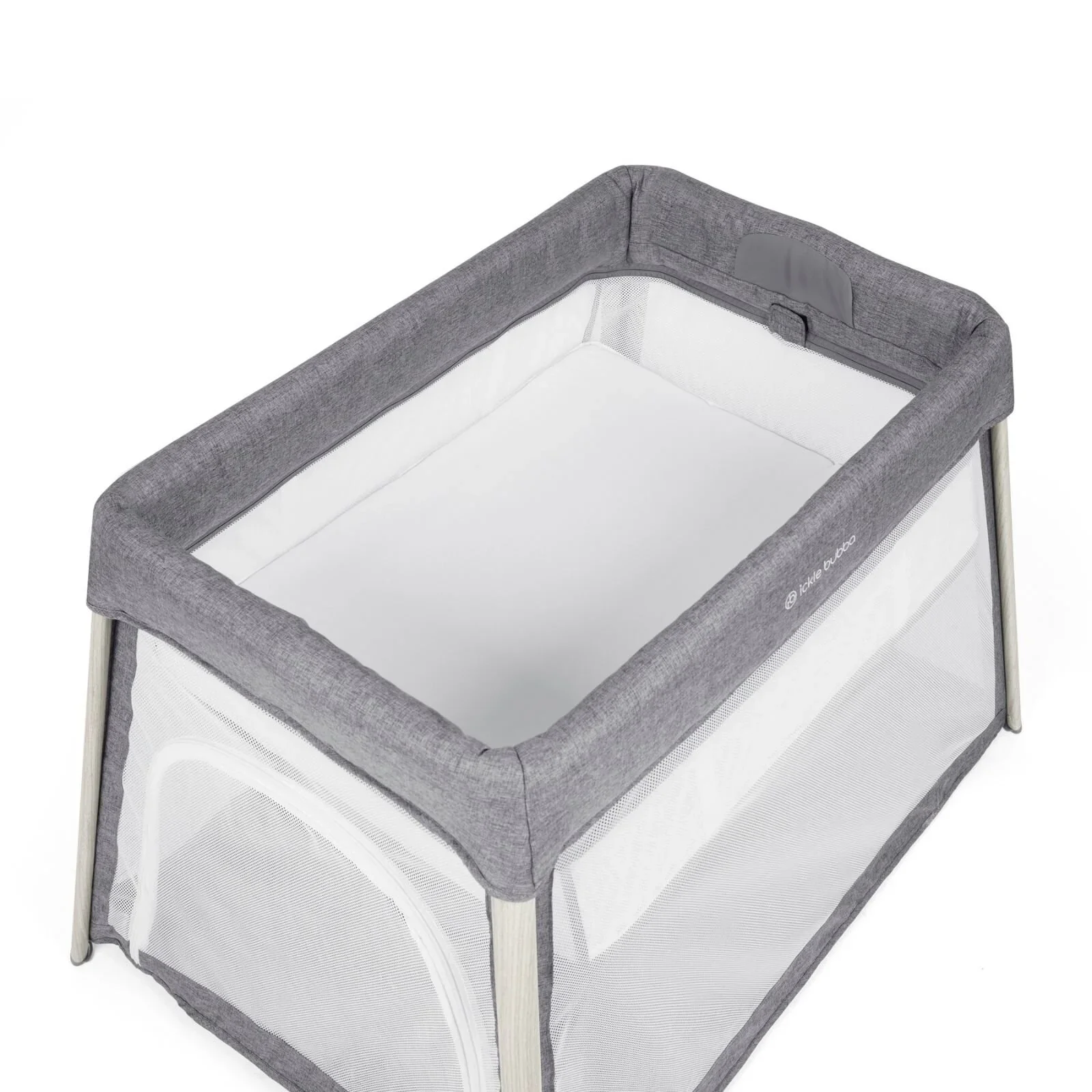 Ickle Bubba Scout 2-in-1 Travel Cot & Playpen - Ash Grey - Image 3