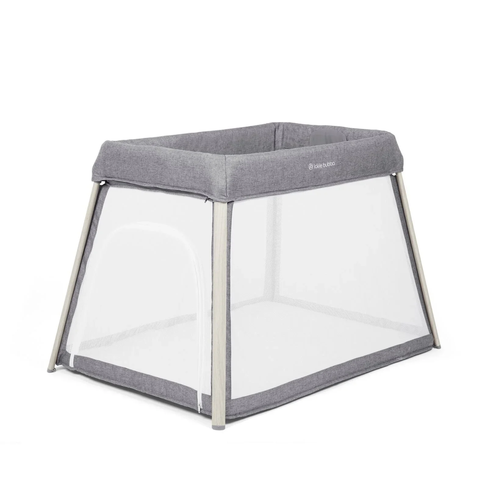 Ickle Bubba Scout 3-in-1 Travel Crib Cot & Playpen - Ash Grey - Image 5