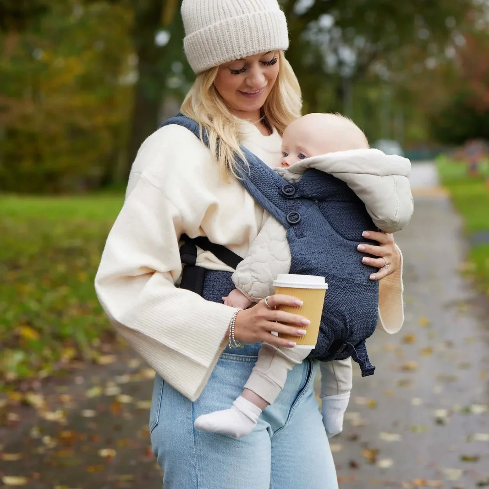 Ickle Bubba Seren 3-in-1 Baby Carrier - Slate - Image 10